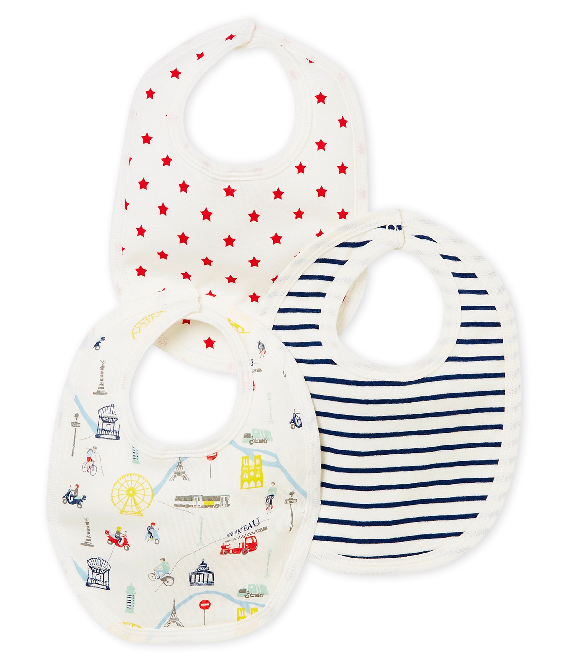 Baby White Bibs Sets