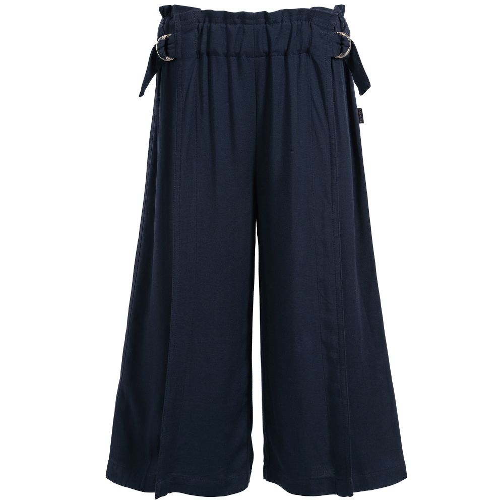 Girls Blue Widely Trousers
