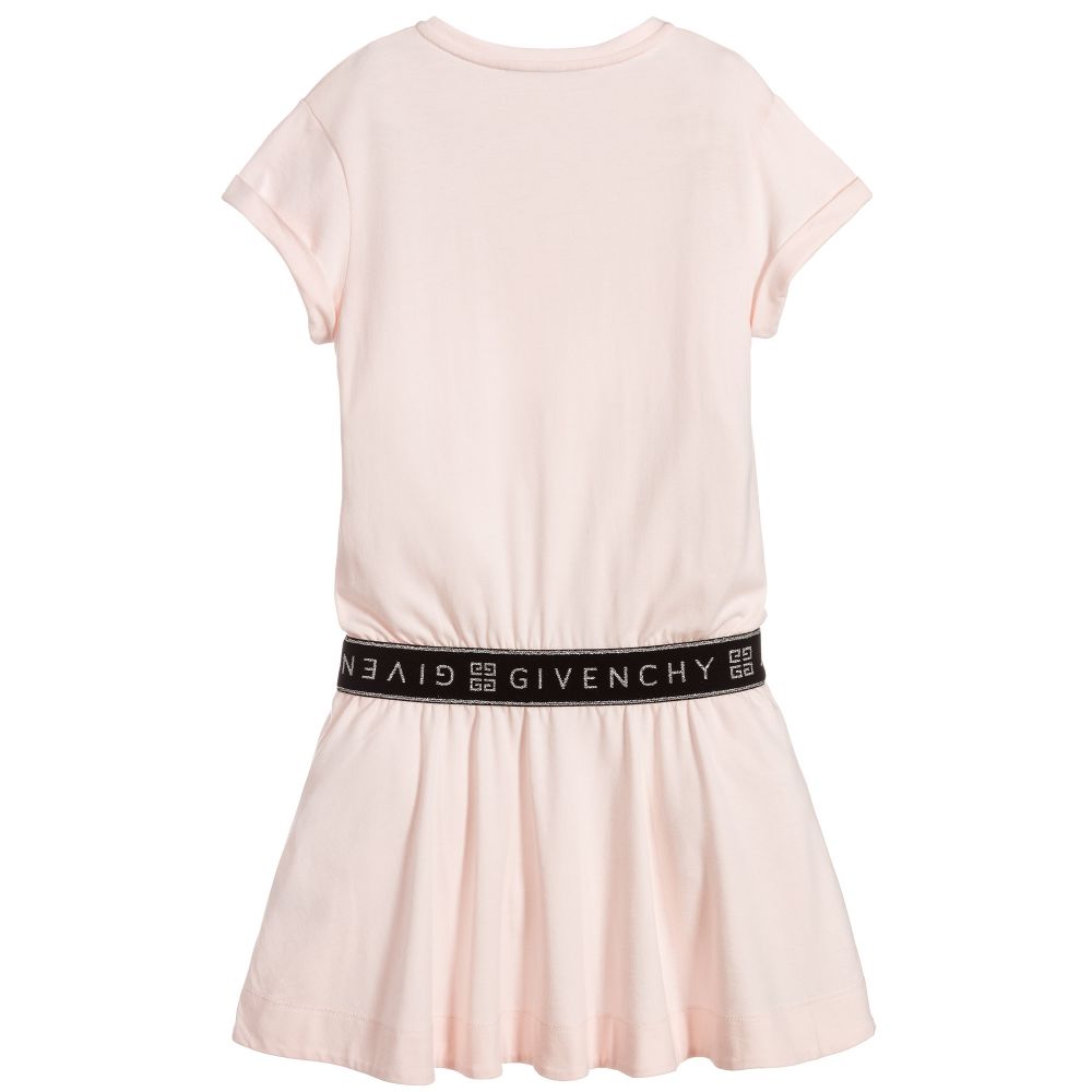 Girls Pink Cotton Dress