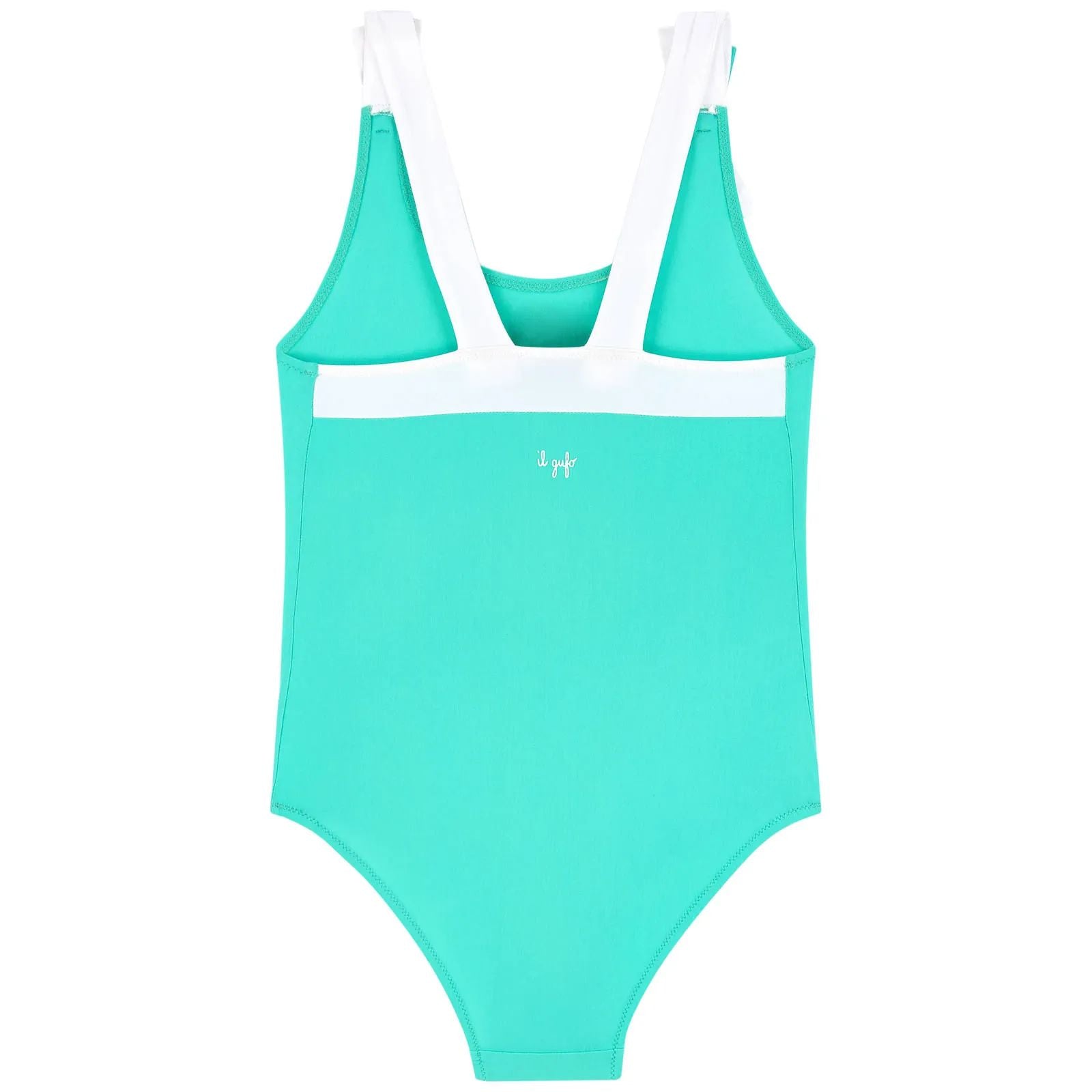 Girls Emerald Green Swimsuit