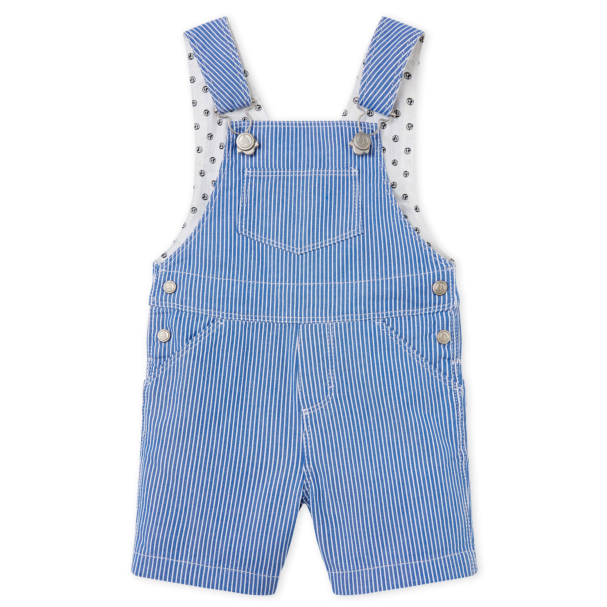 Baby Blue Stripes Shorts