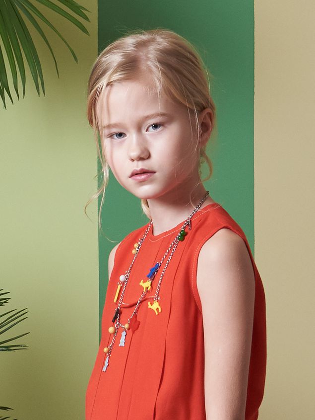 Girls Necklace With Sweater