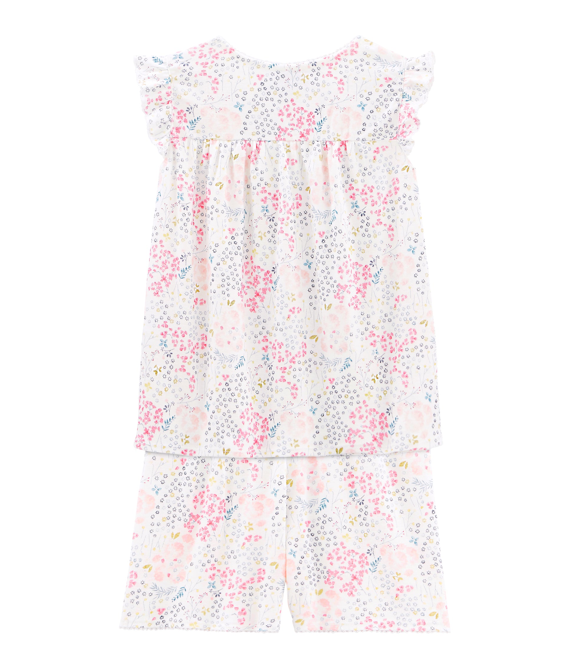 Girls Multicolor Cotton Set