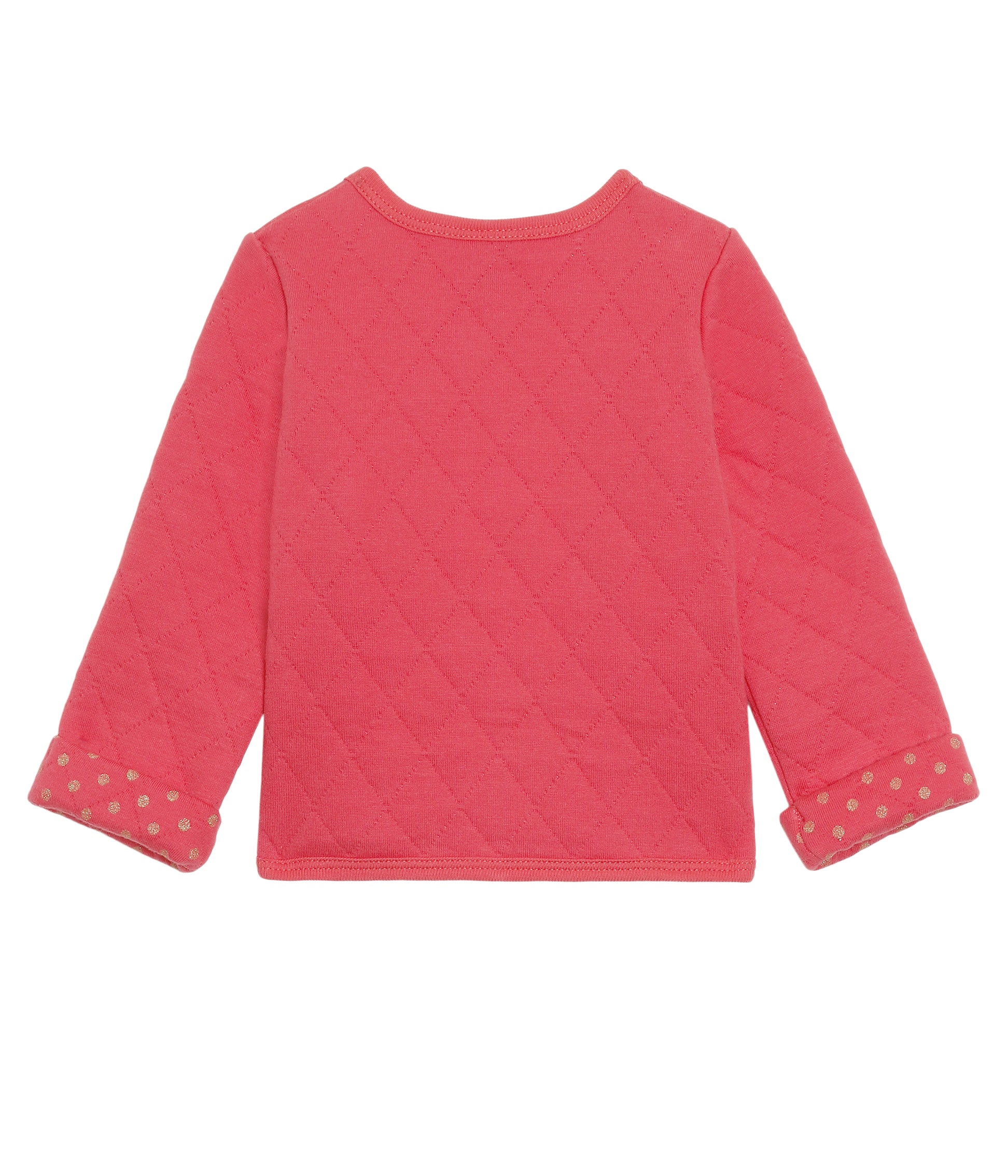 Baby Girls Red Cotton Coat