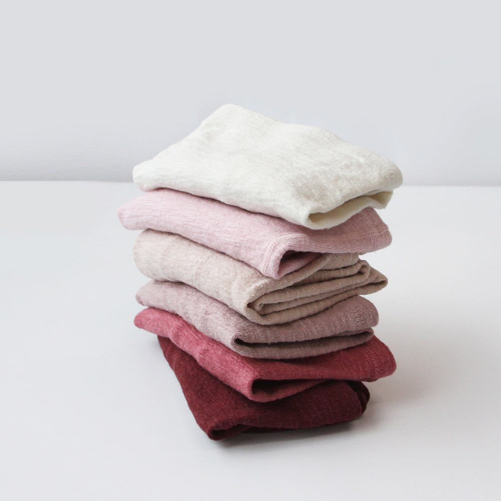 Girls Porcelain Ballet Warm Up Socks