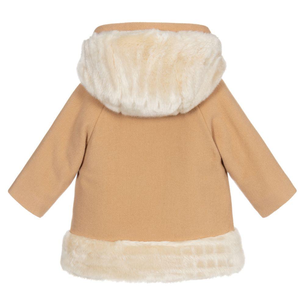 Baby Girls Biscuit Coat