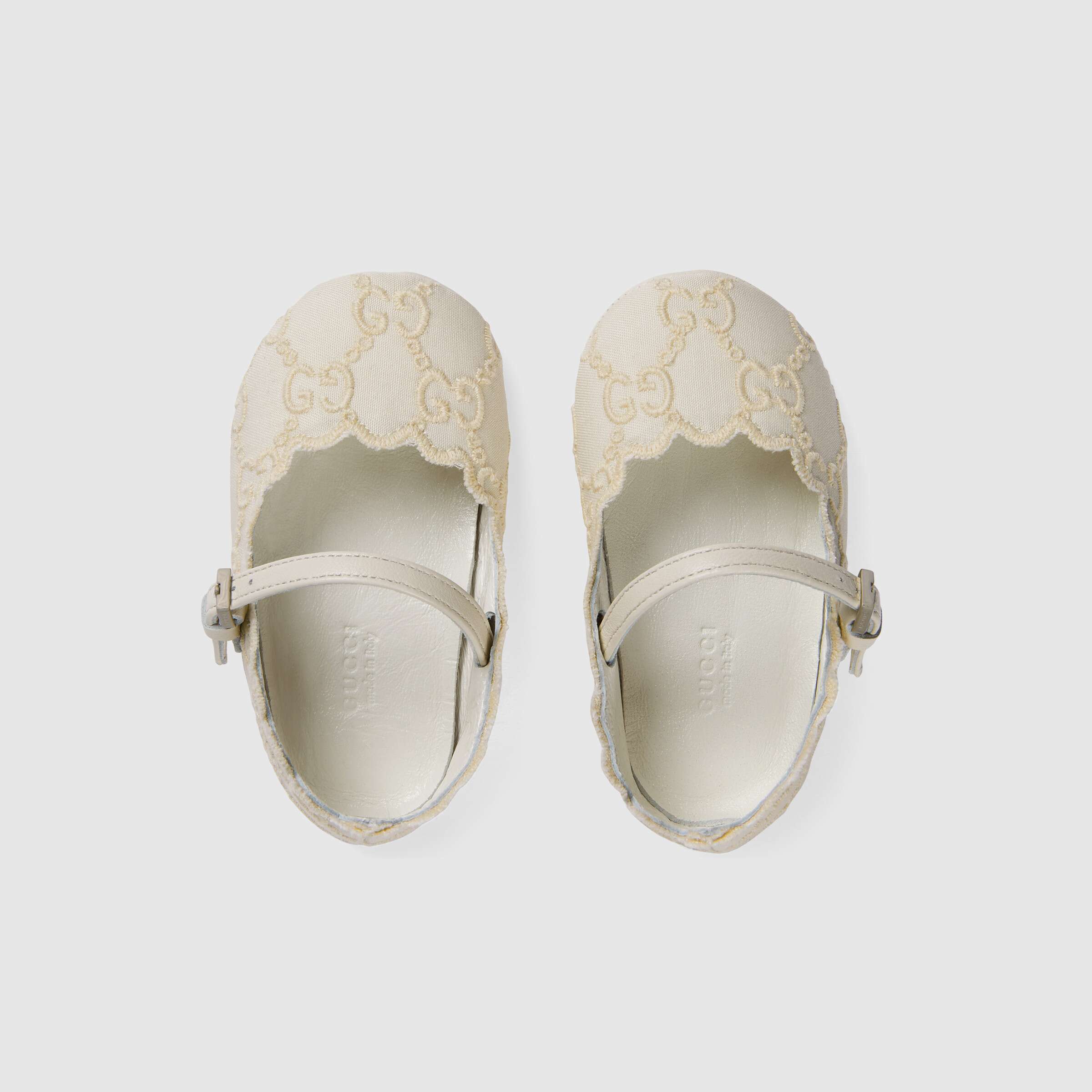 Baby Girls Ivory Ballet Flats