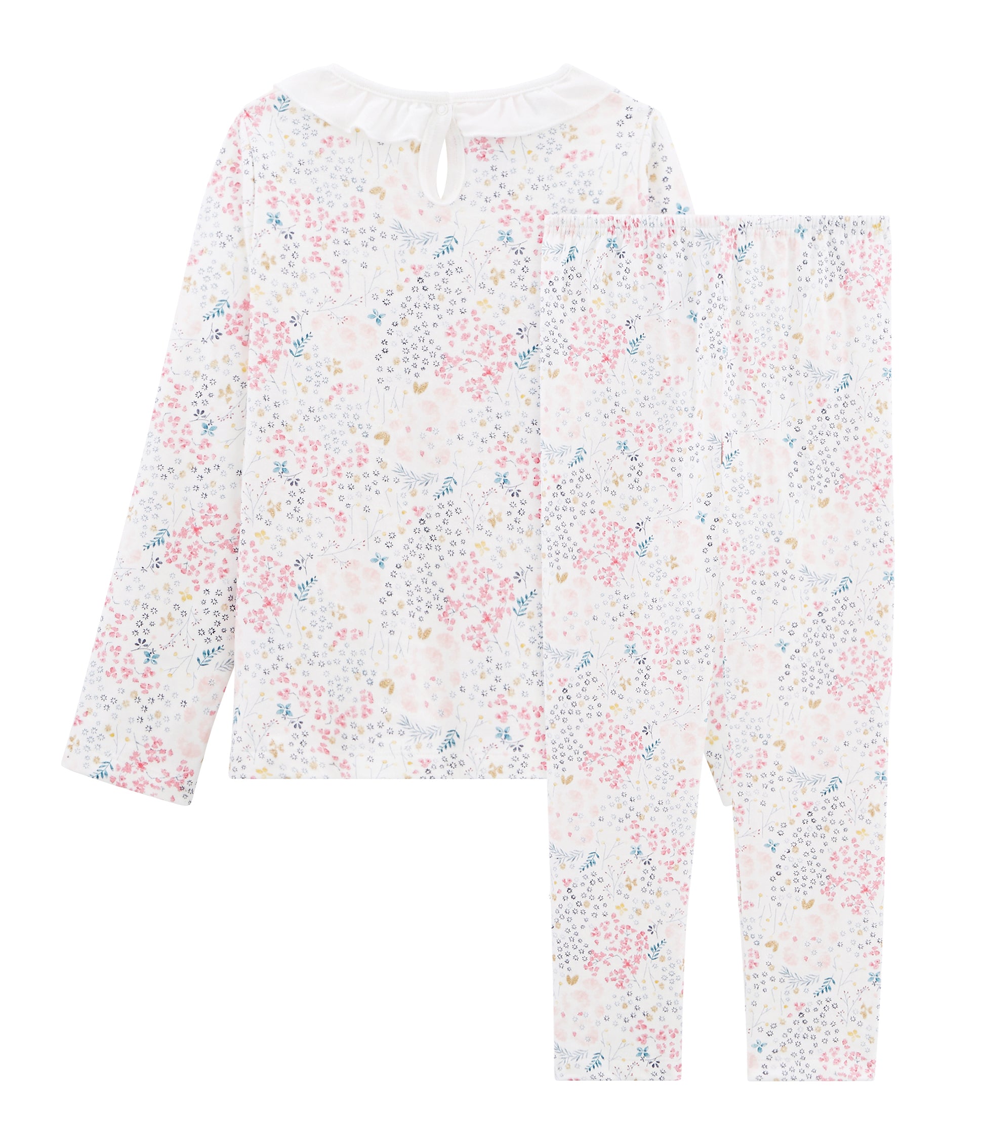 Girls Multicolor Cotton Nightwear Set