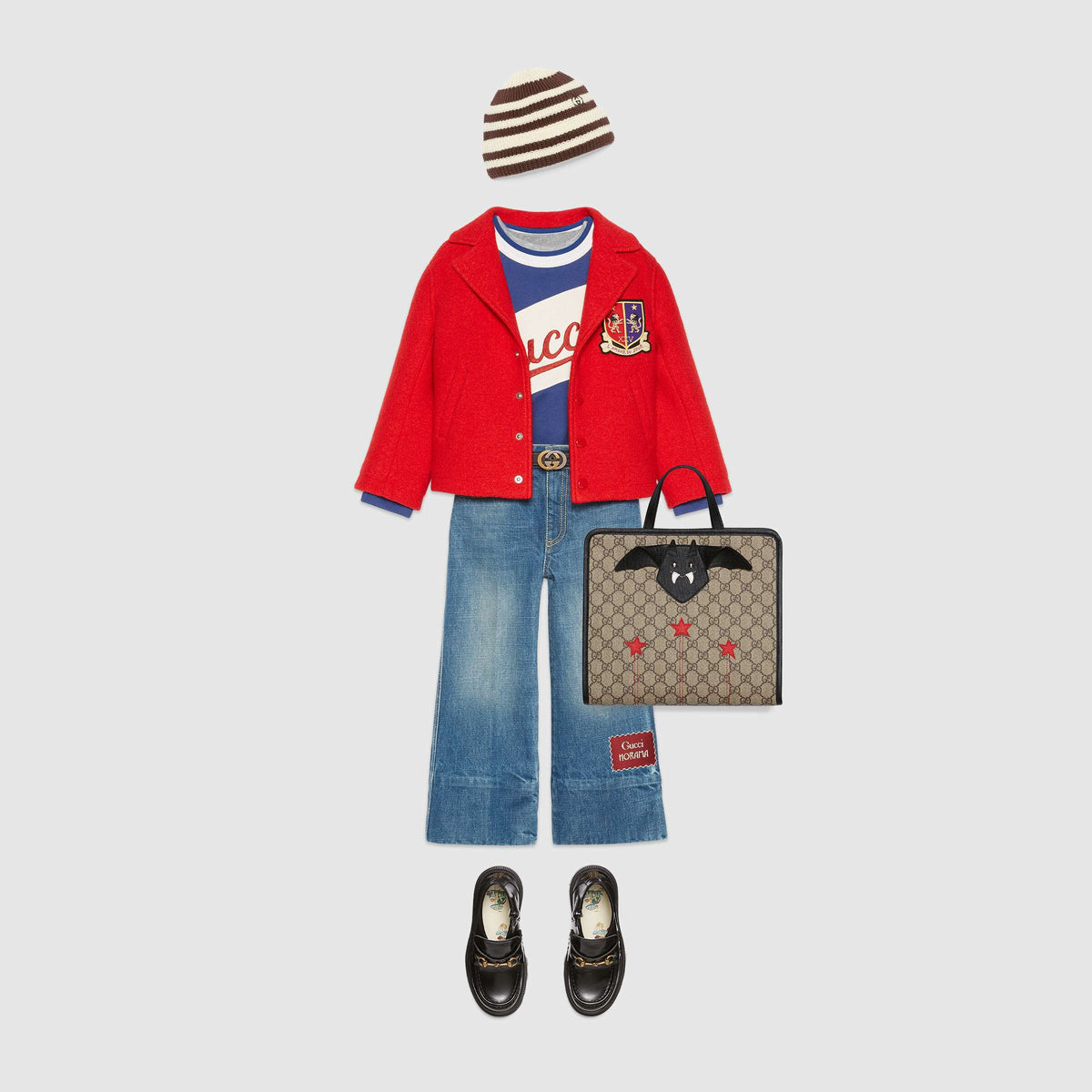 Sweat-shirt en coton bleu indigo pour filles