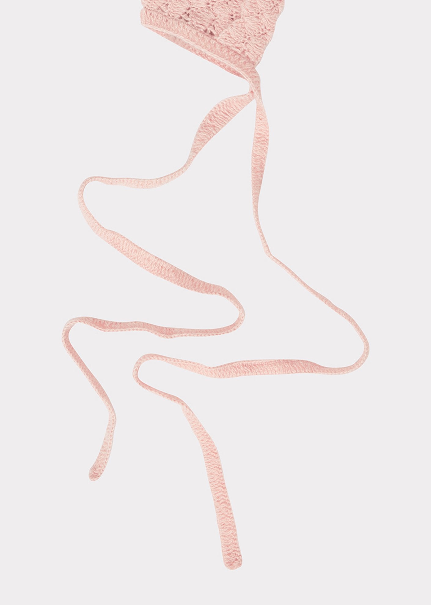 Baby Girls Pink Curlew Bonnet