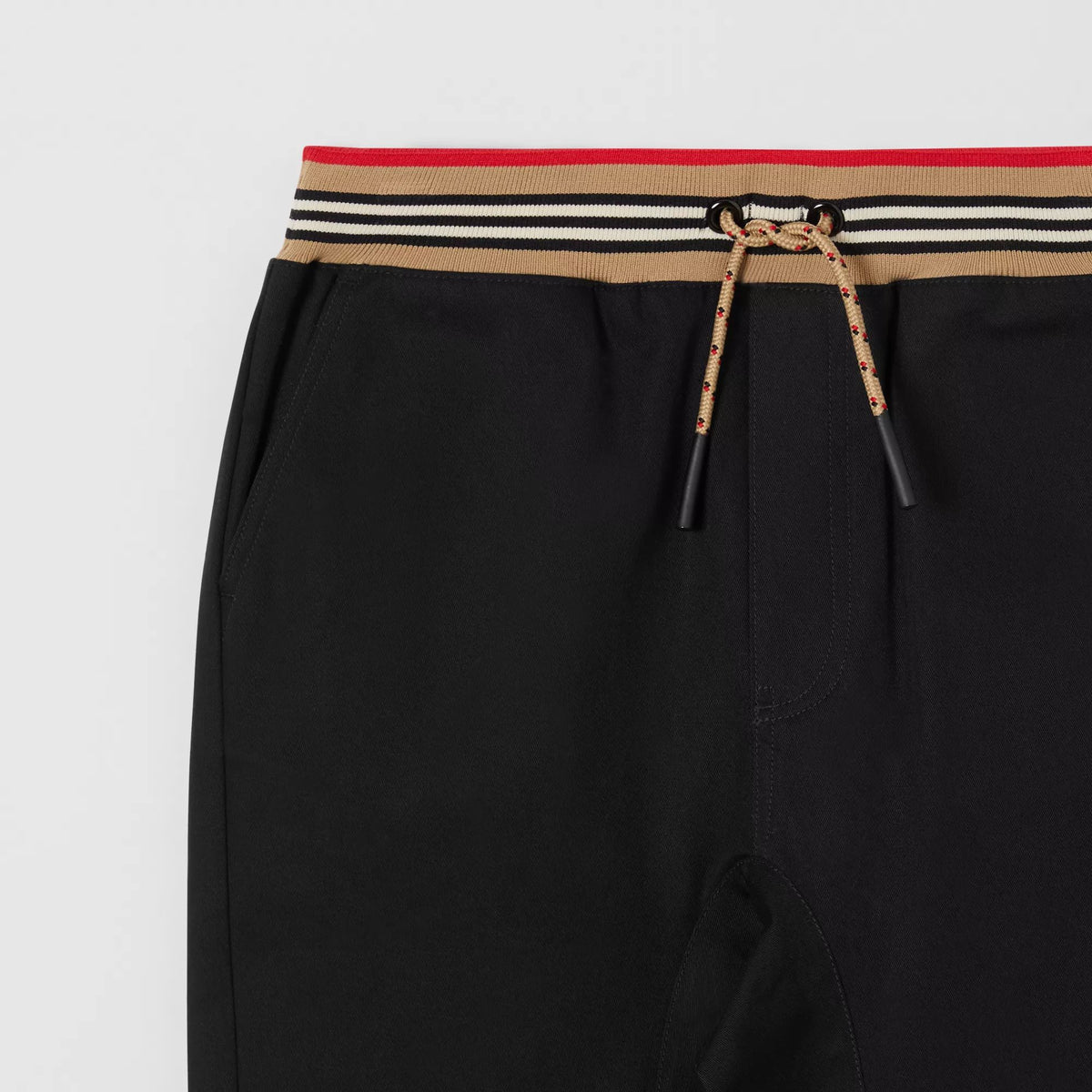 Pantalon noir en coton pour garçon