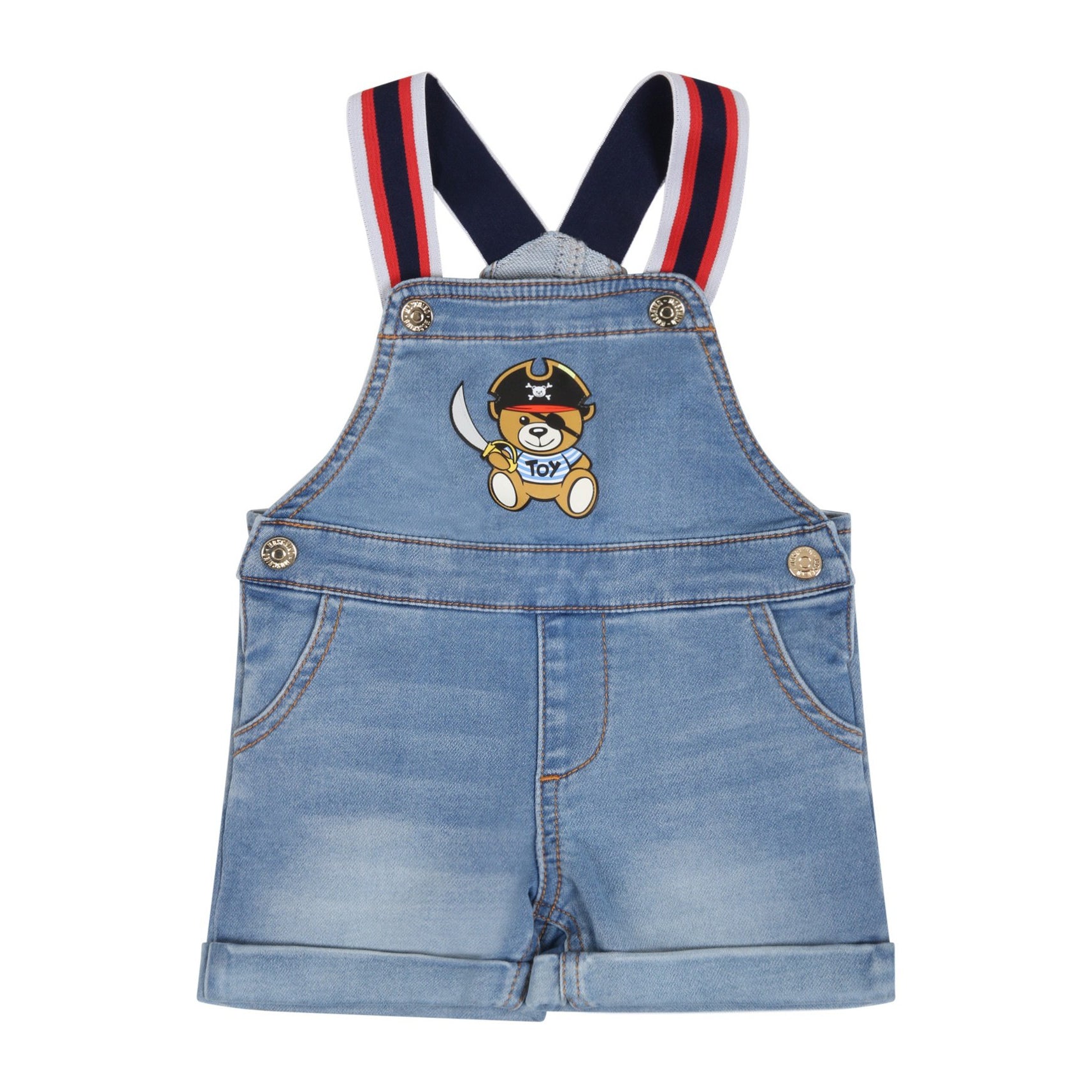 Baby Girls Blue Denim Shorts