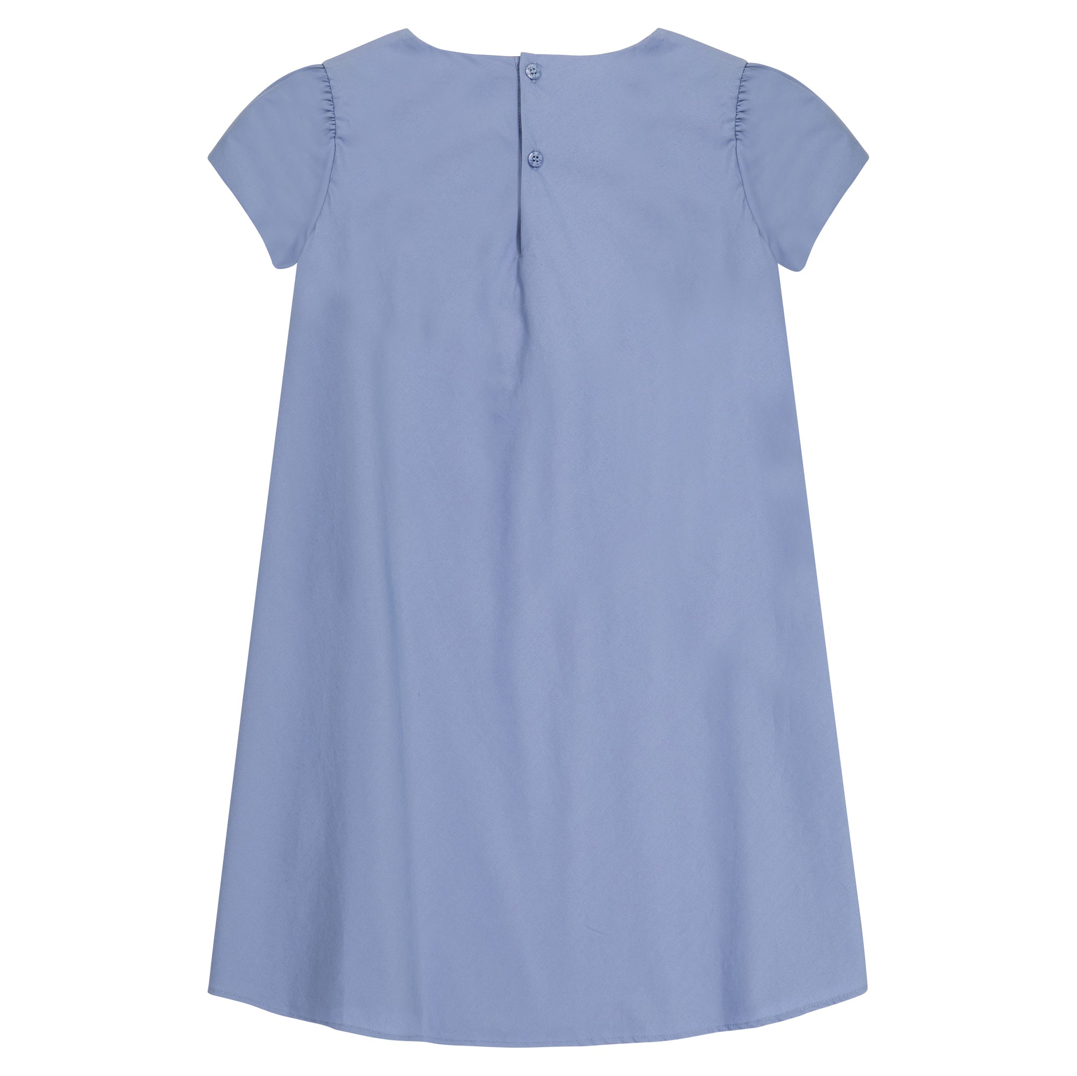 Girls Blue Flower Dress