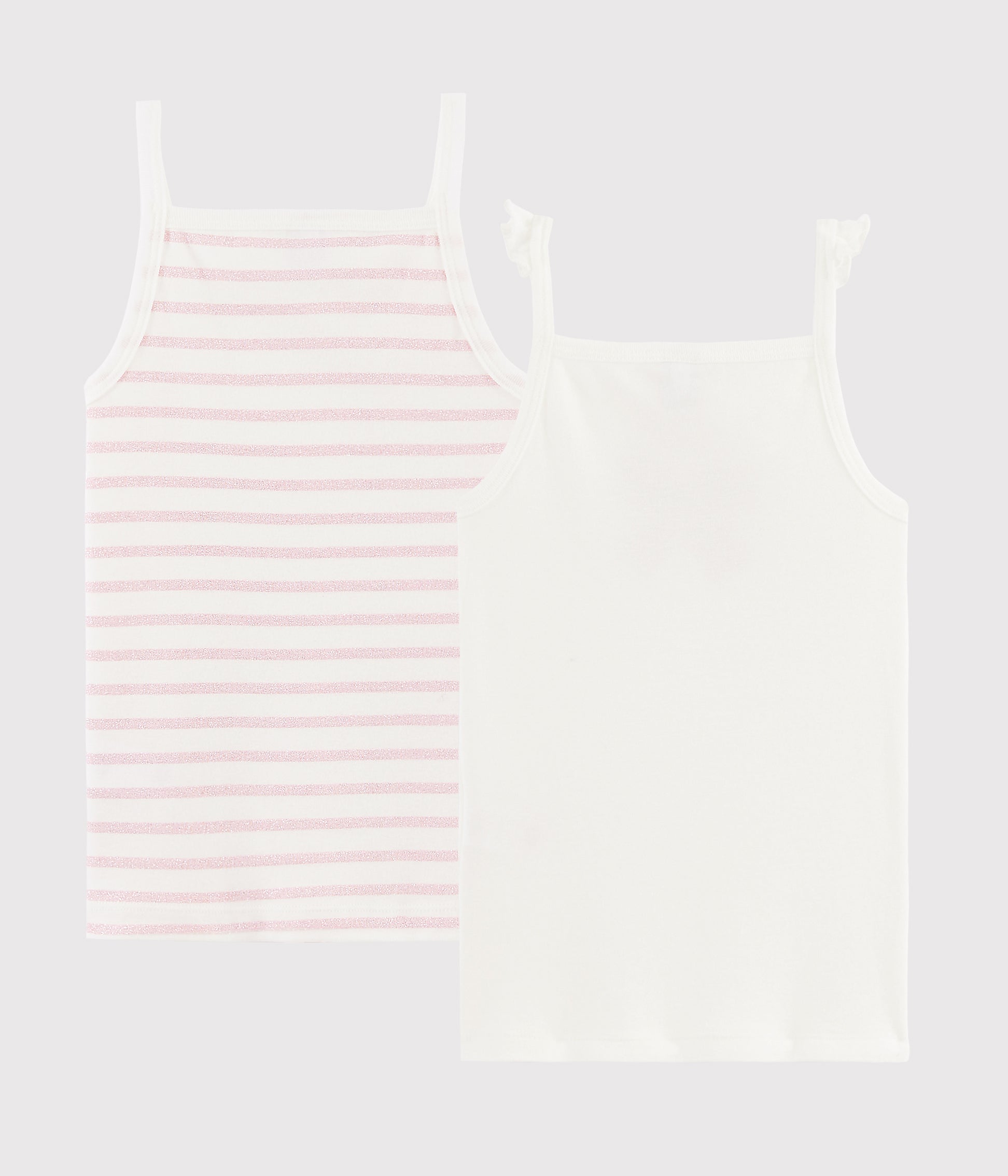 Girls Multicolor Cotton Vest Sets