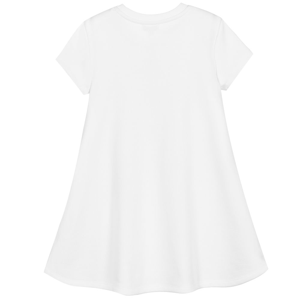 Girls White Tiger Dress