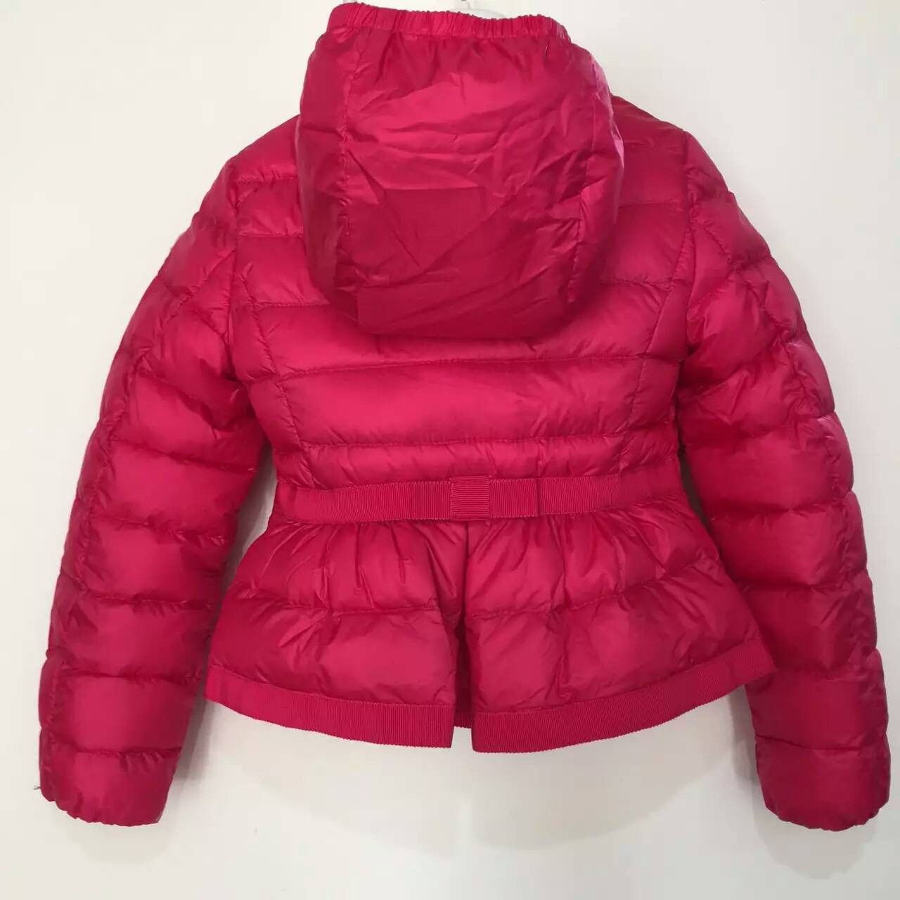 Girls Rose Red Down Padded Hooded 'Alose' Jacket - CÉMAROSE | Children's Fashion Store - 2