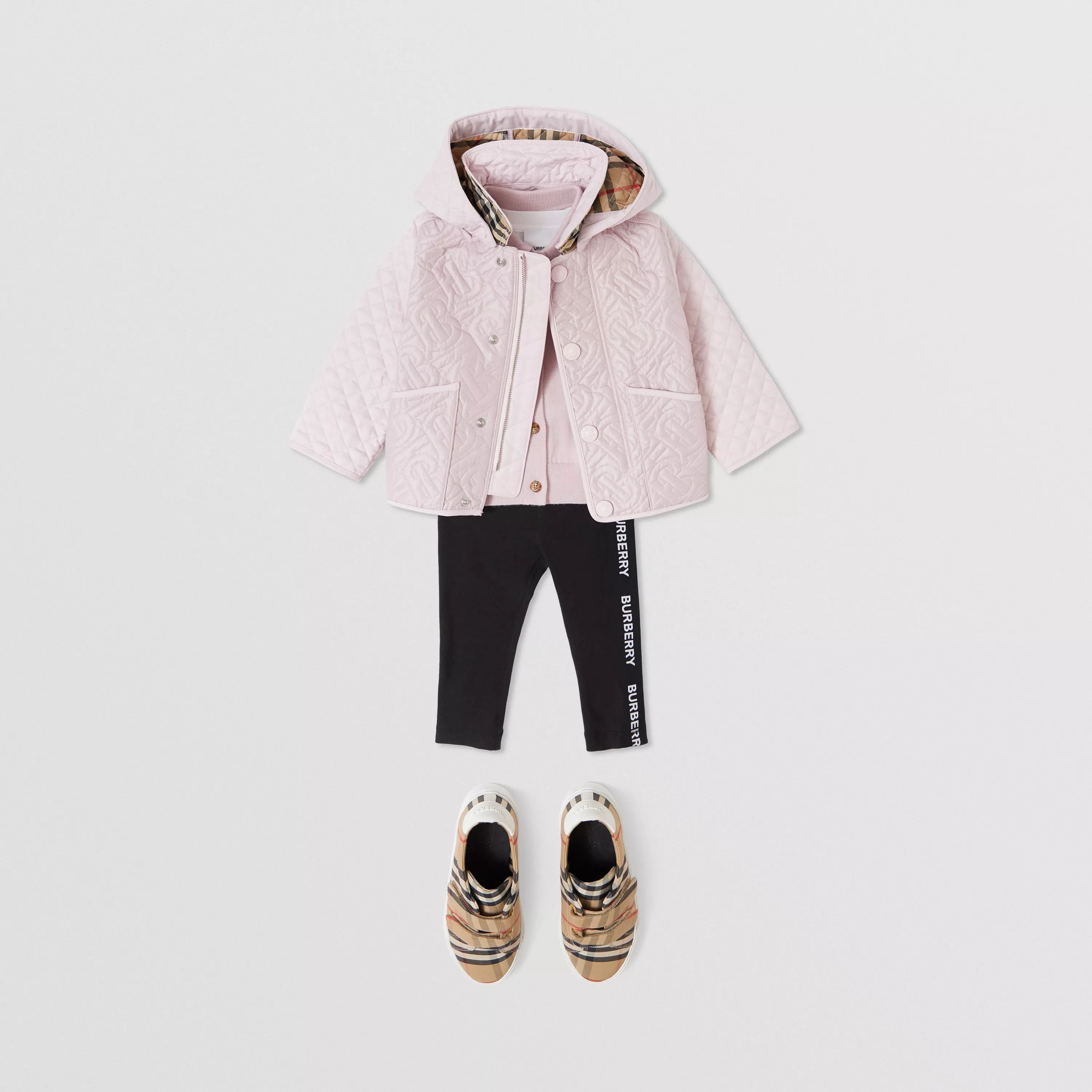 Baby Girls Pink Logo Jacket