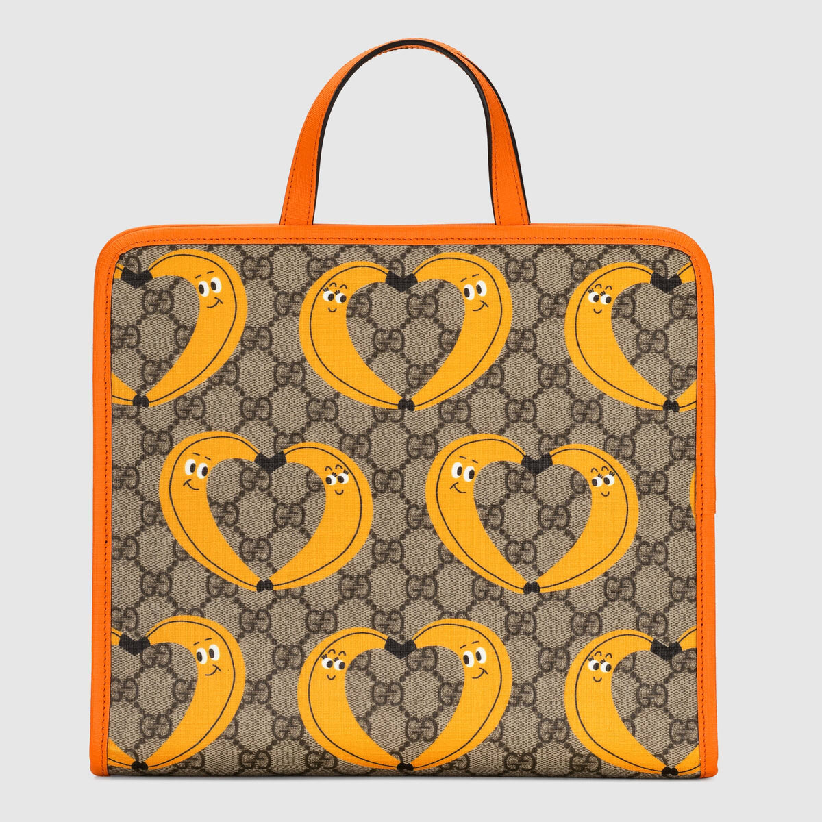 Sac à main beige pour filles imprimé bananes