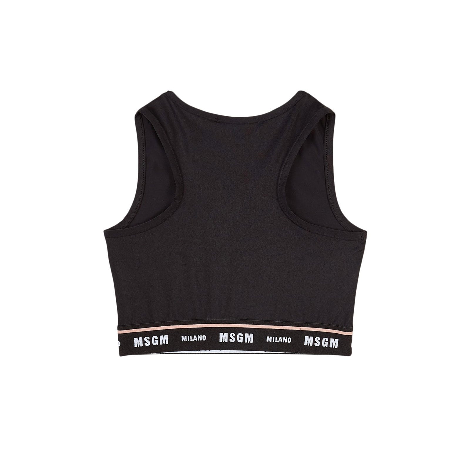 Girls Black Logo Sport T-Shirt