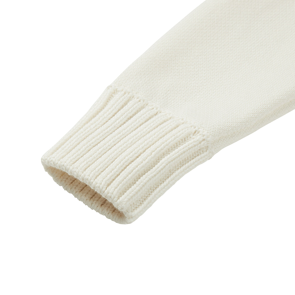 Cardigan zippé blanc pour filles