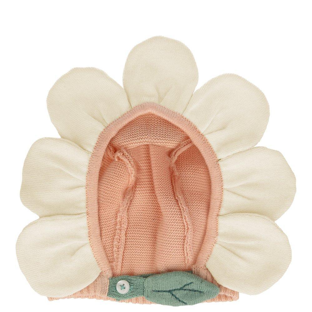 Baby Peach Daisy Bonnet