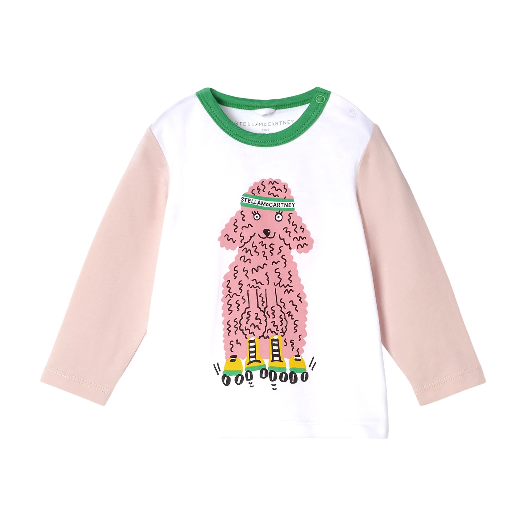 Baby Girls Poodle Printing Cotton T-Shirt