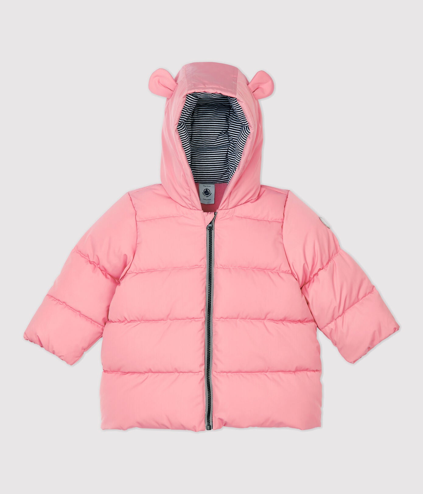 Baby Girls Pink Padded Jacket