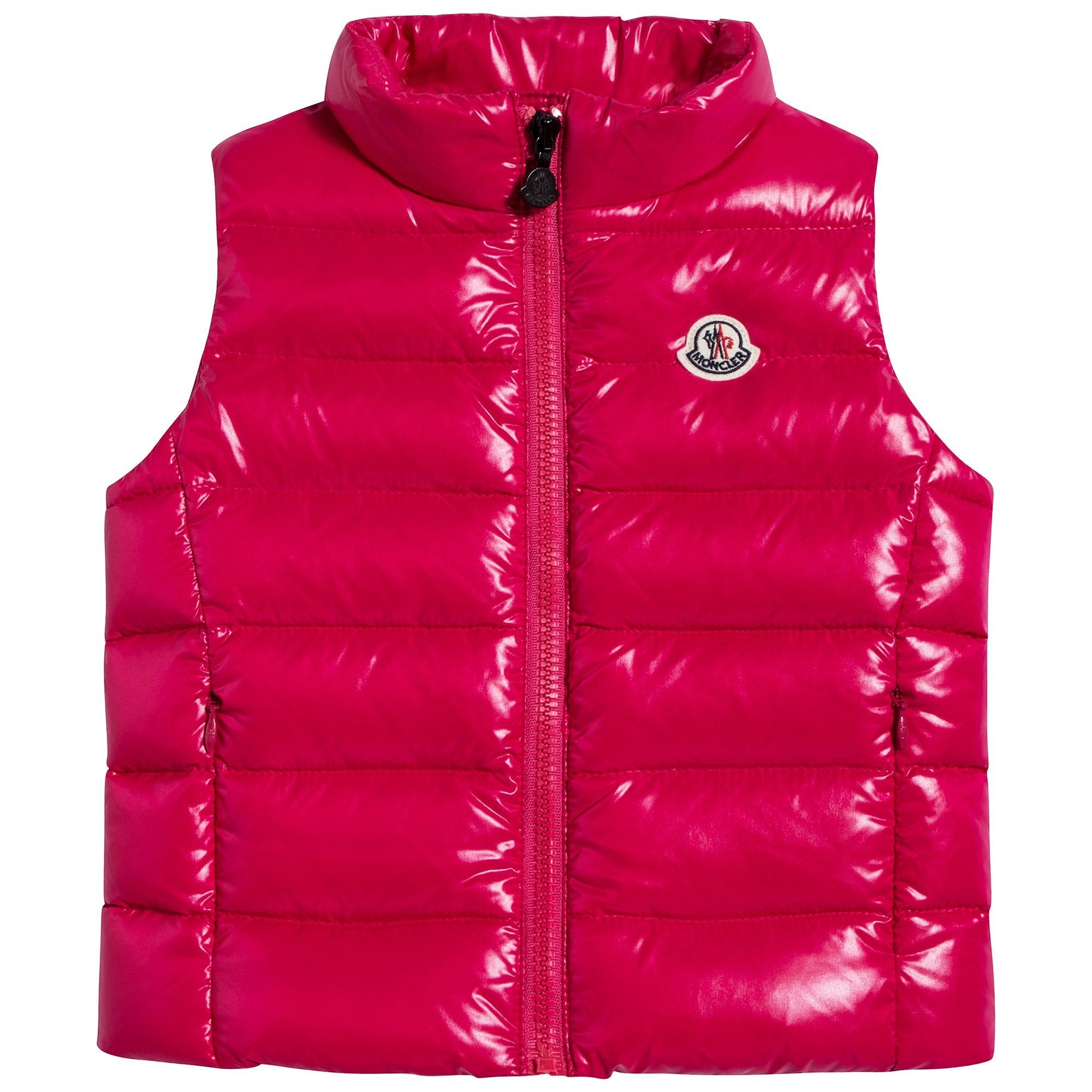 Girls Fuchsia 'GHANY' Padded Down Gilet