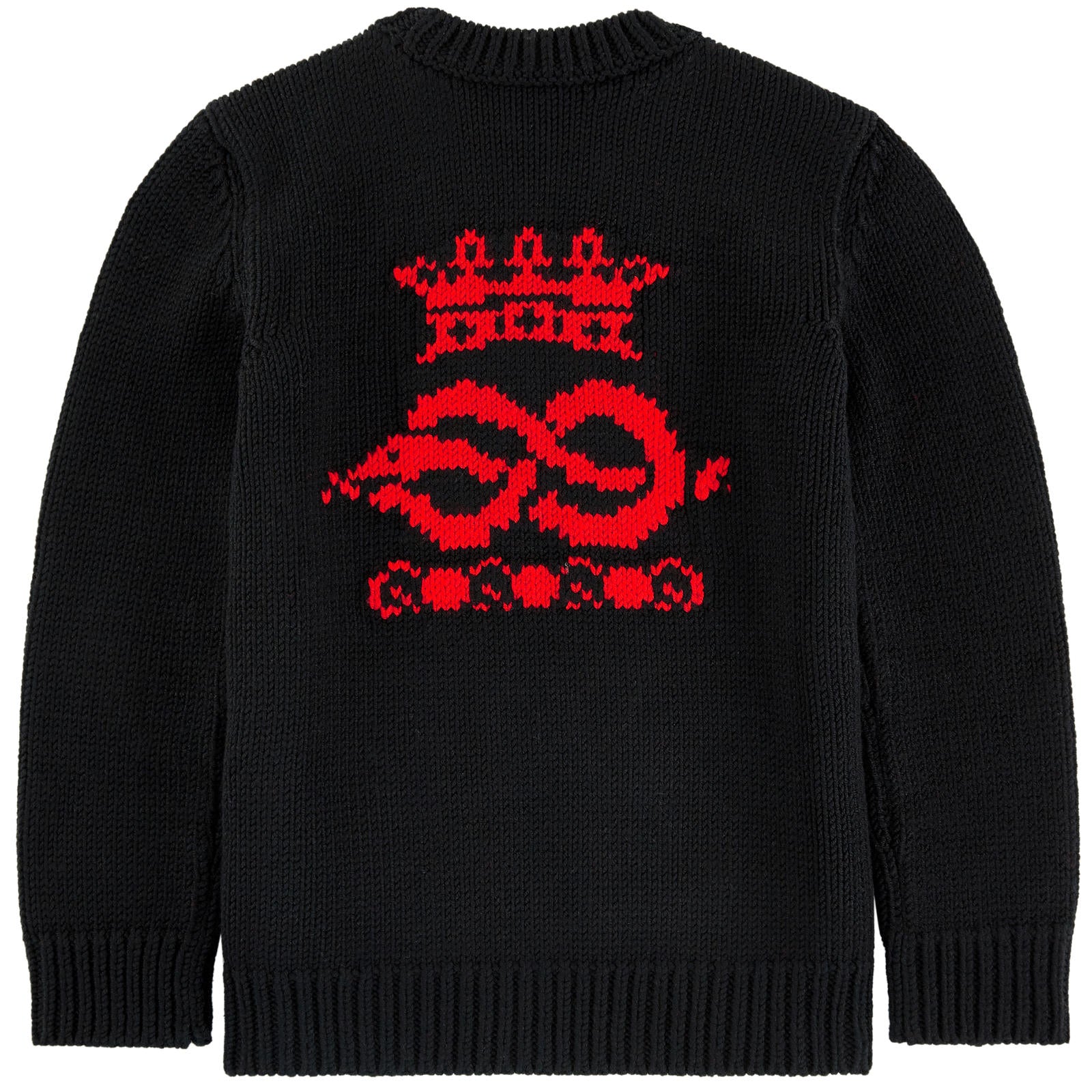 Girls Black Wool Sweater