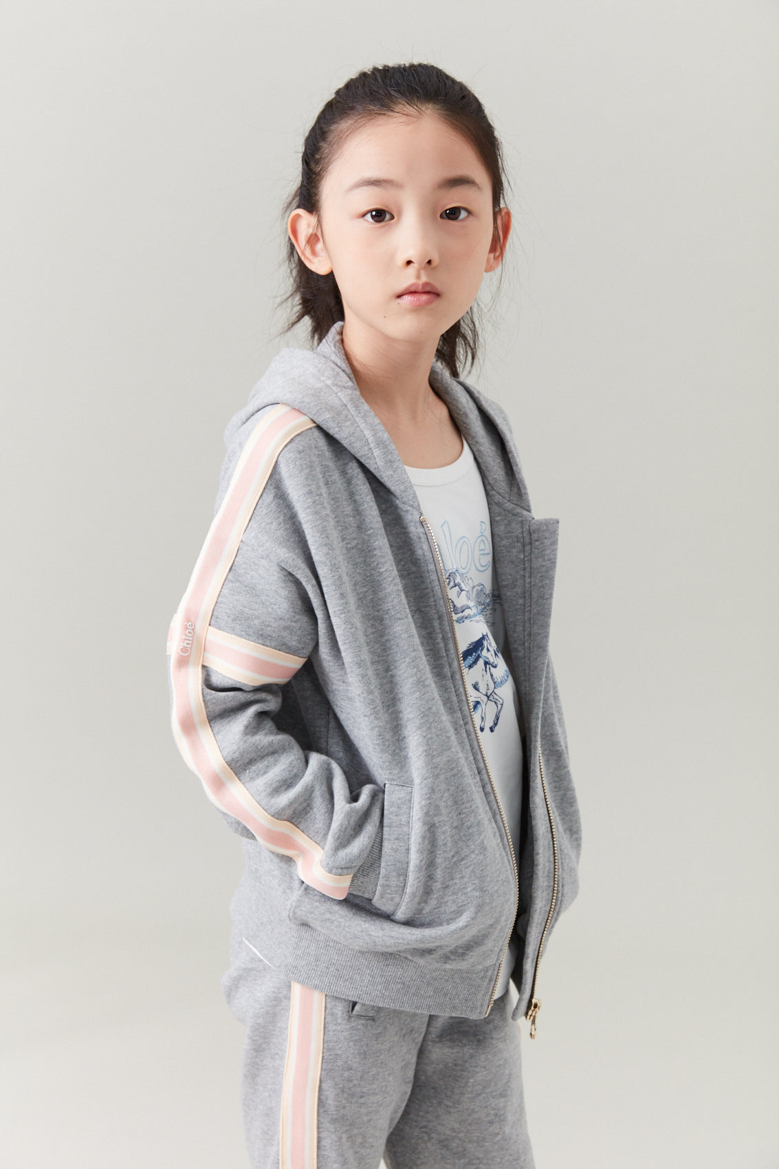 Girls Grey Cardigan