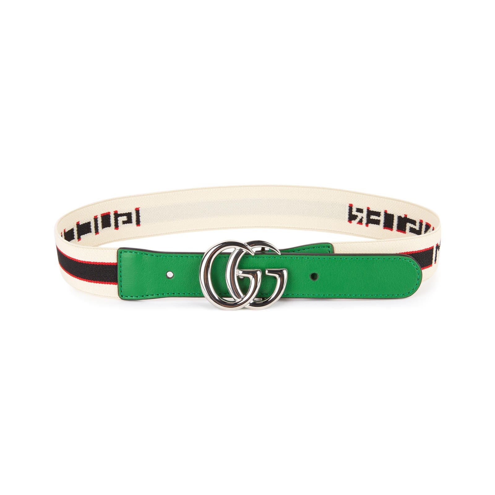 Girls Green & White Belt
