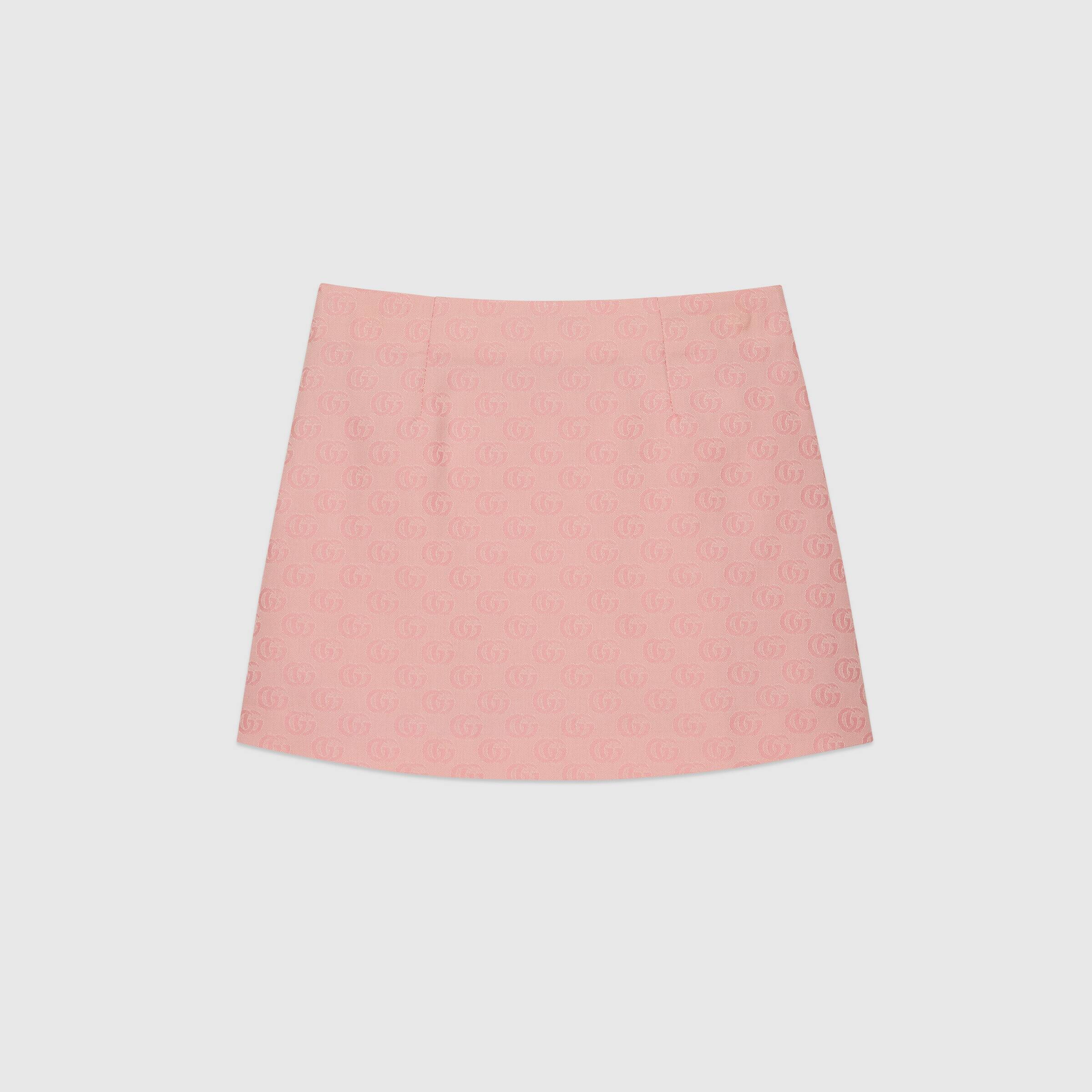 Girls Pink Logo Skirt