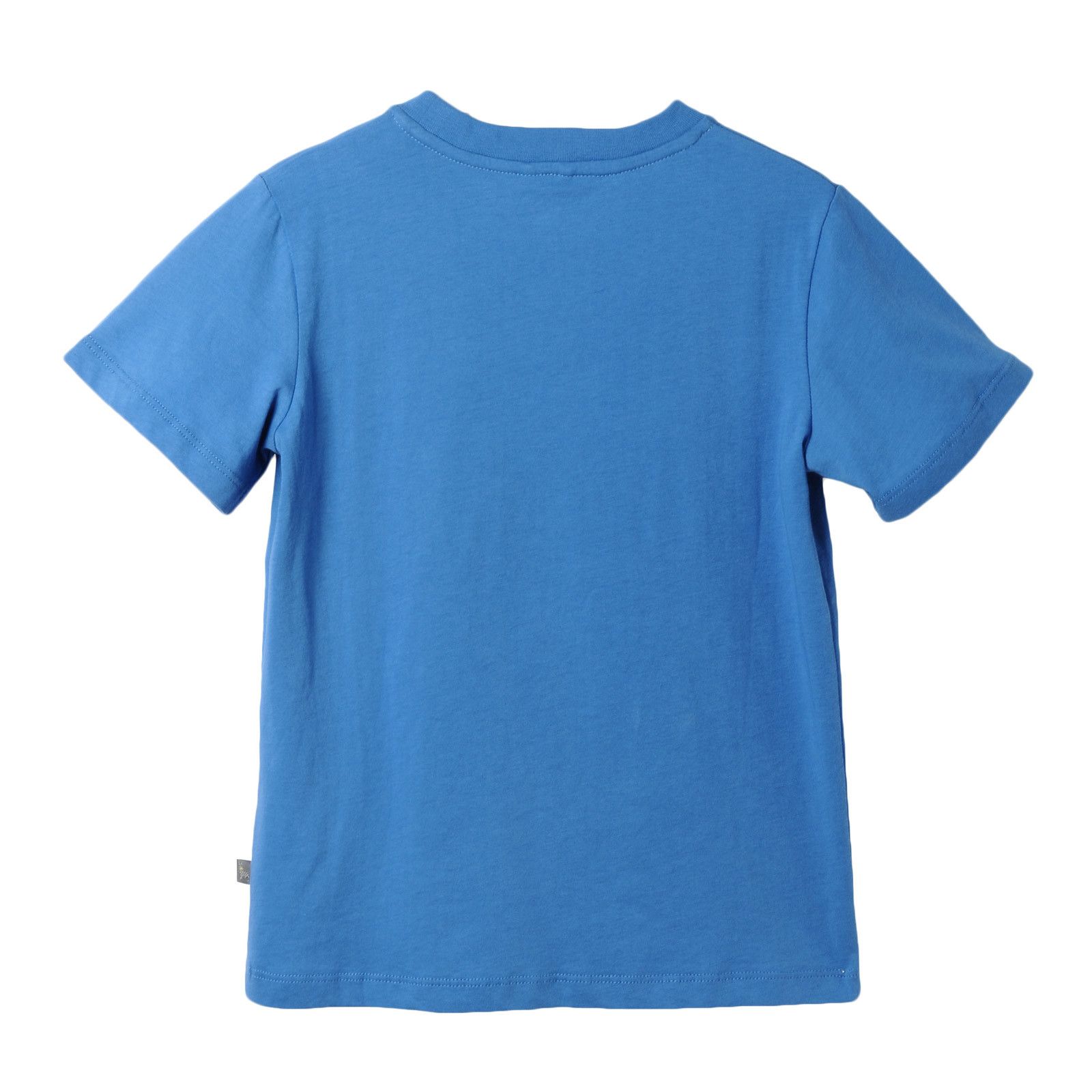 Boys Bright Blue Cotton Zig Zag Bear Printed T-Shirt - CÉMAROSE | Children's Fashion Store - 2