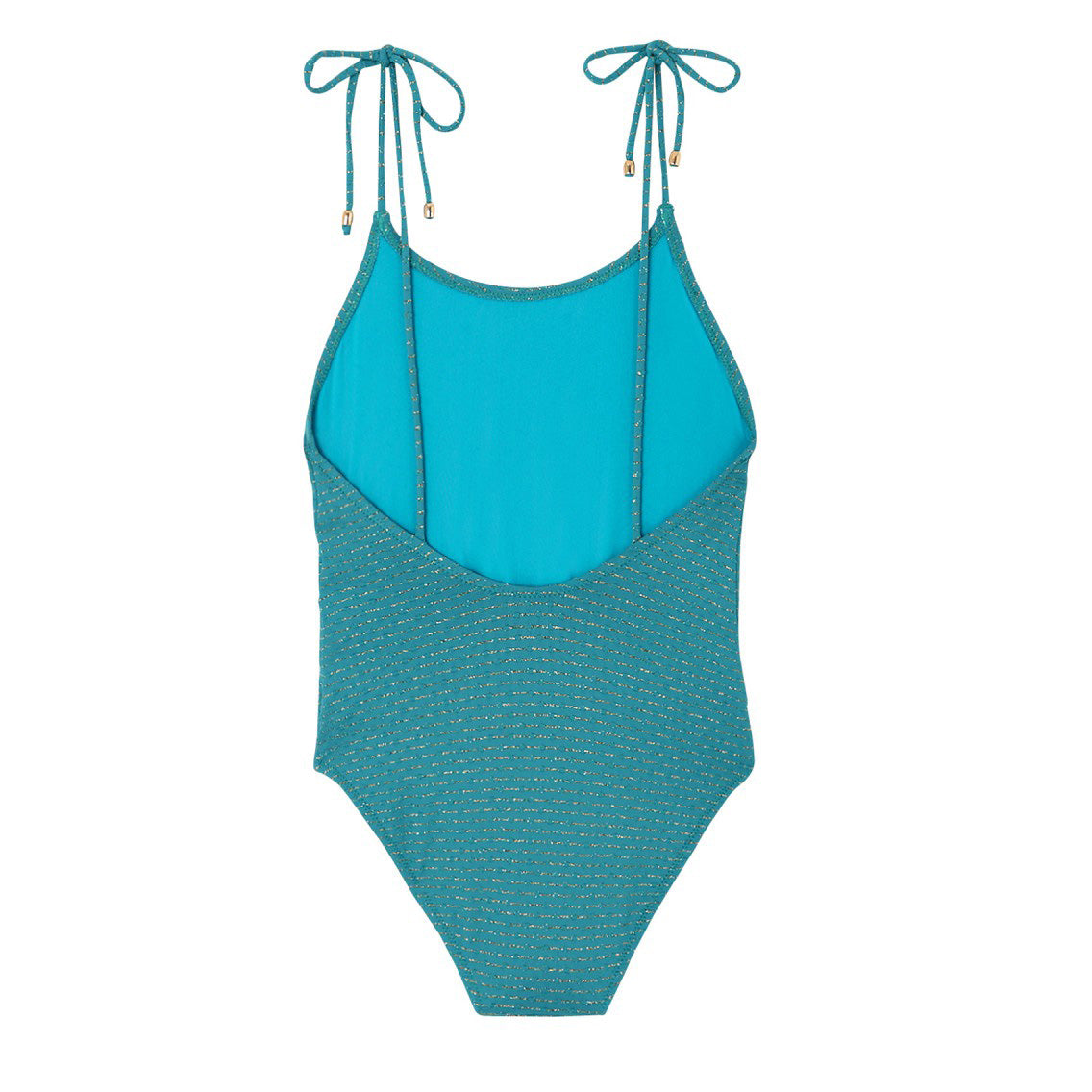 Girls Green Swimsuit