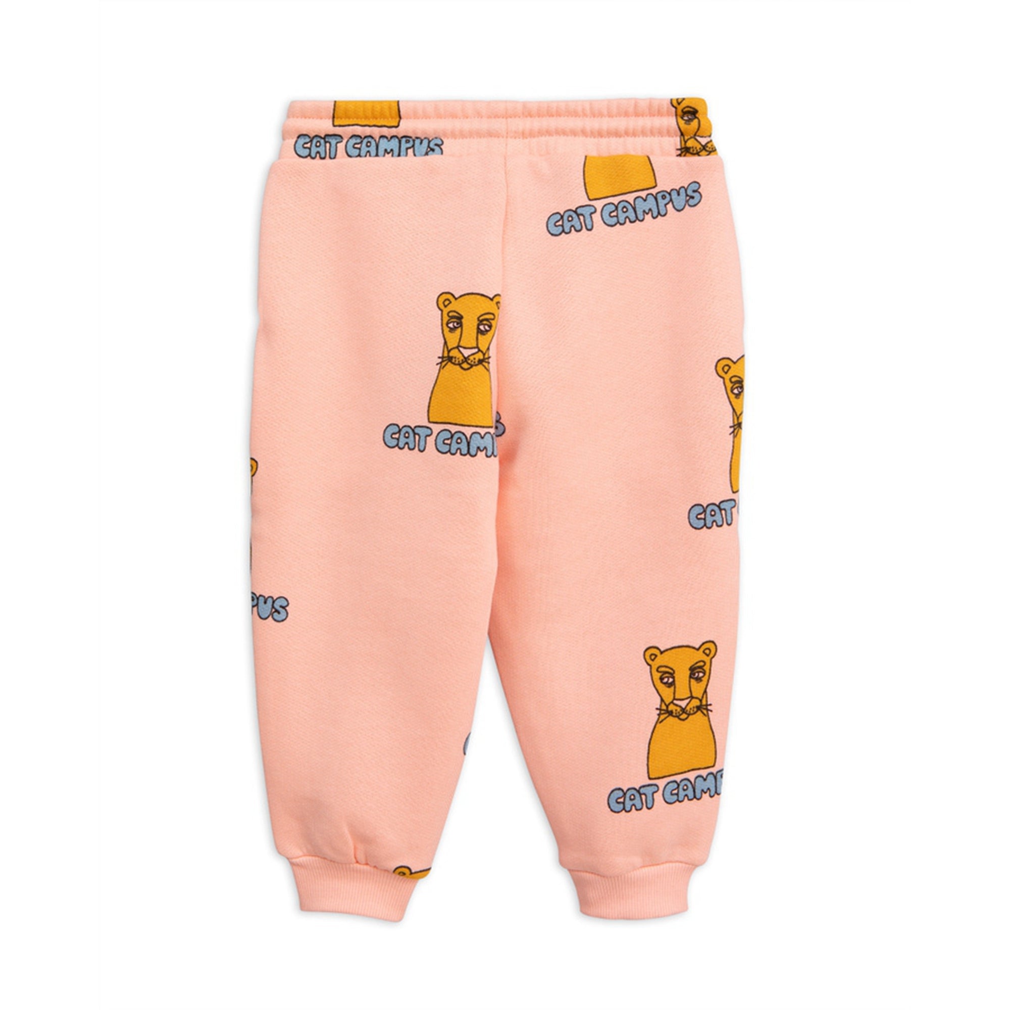 Girls Pink Organic Cotton Trousers