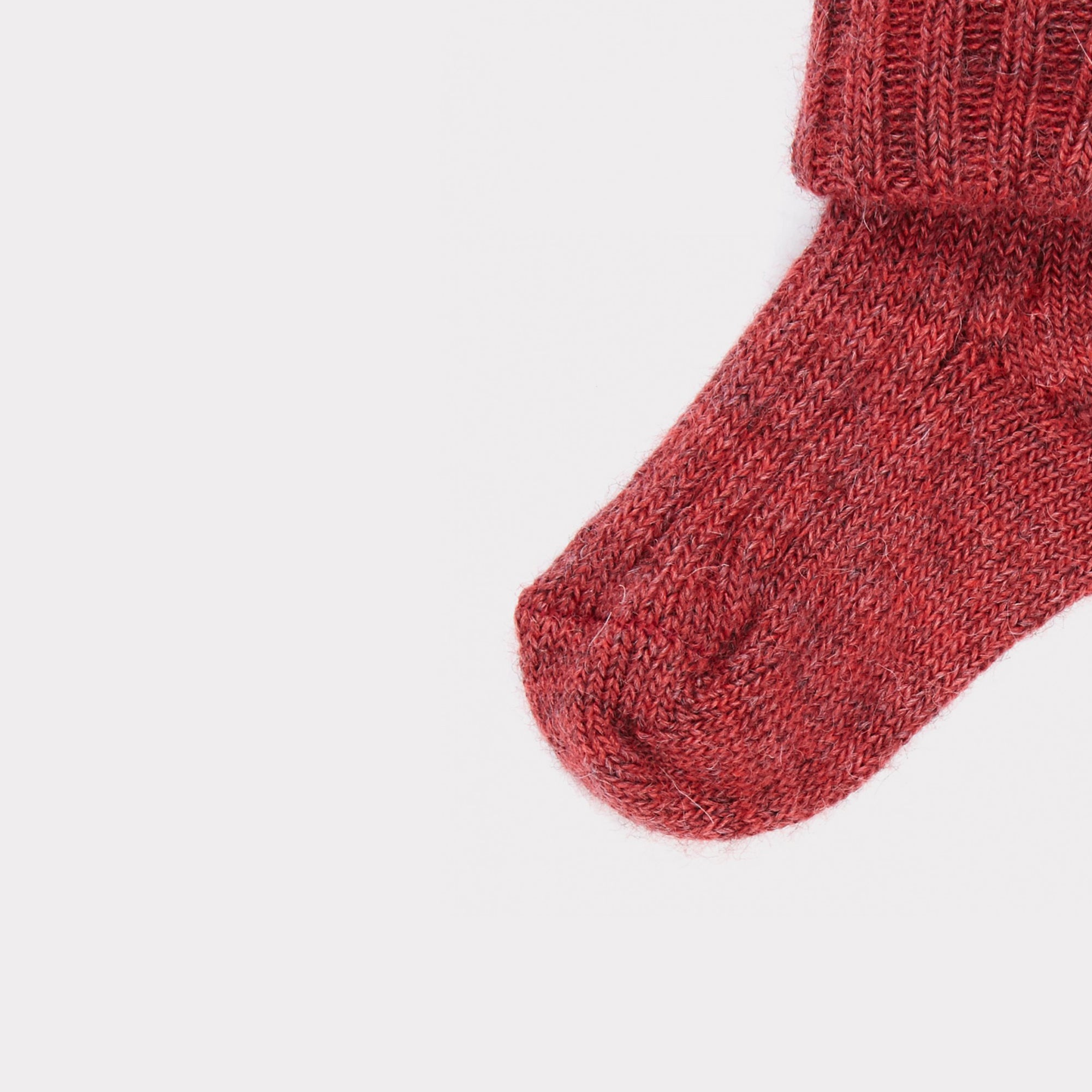 Baby Mahogany Cotton Socks