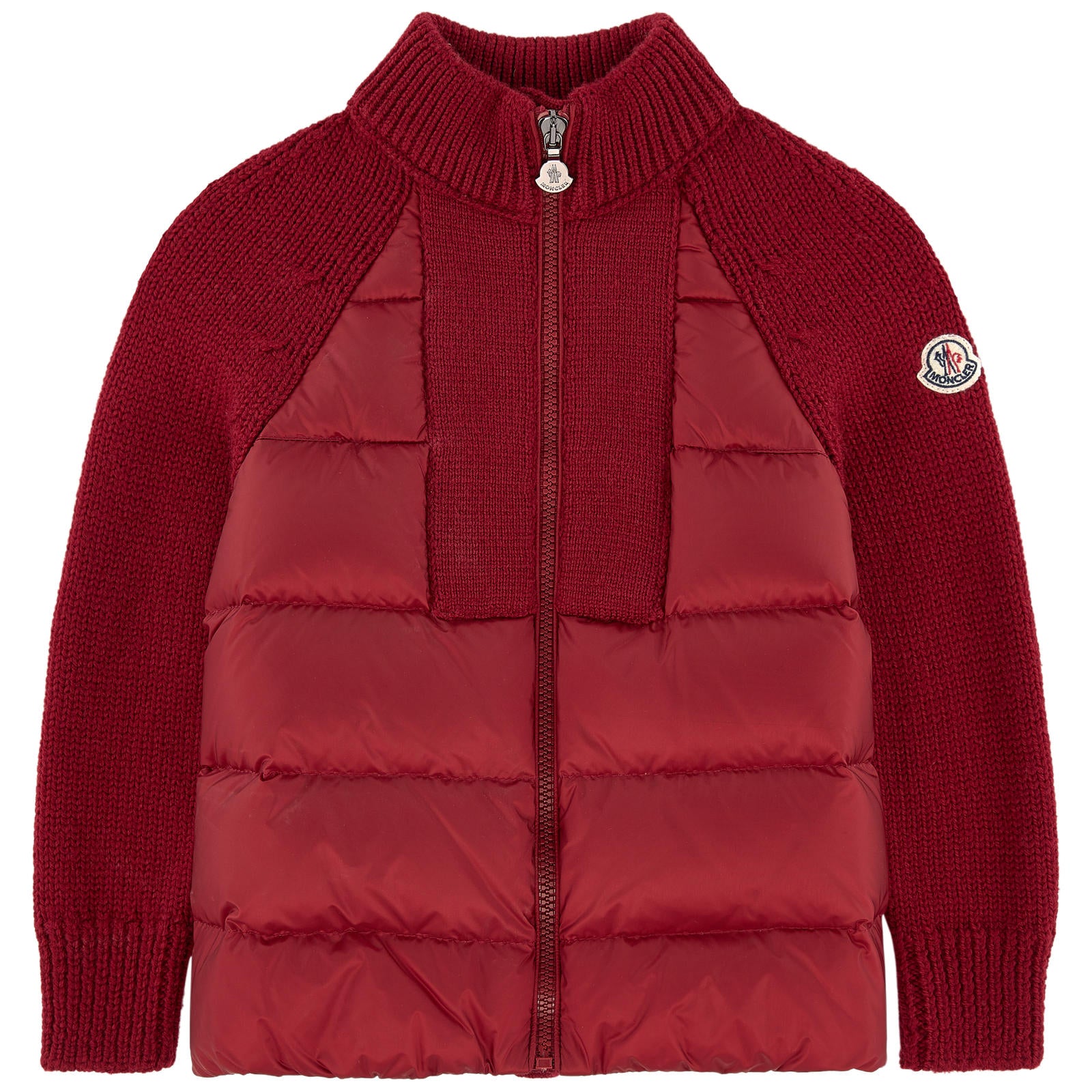 Girls Red "MAGLIA TRICOT" Cardigan