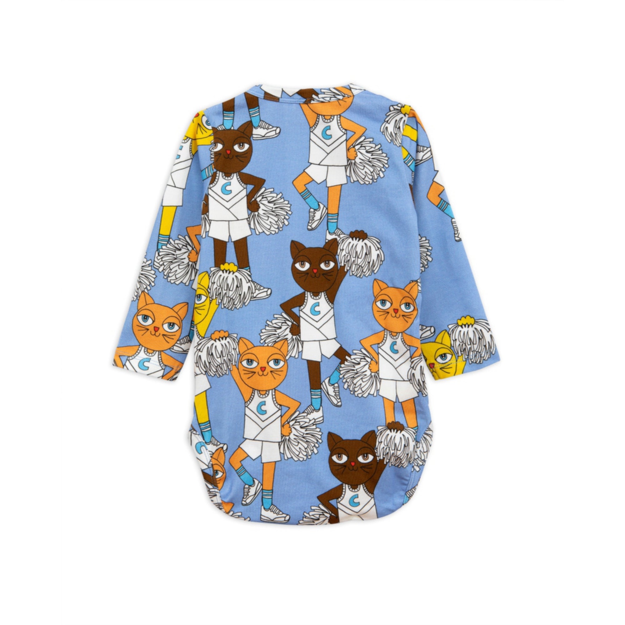 Baby Blue Organic Cotton Babysuit