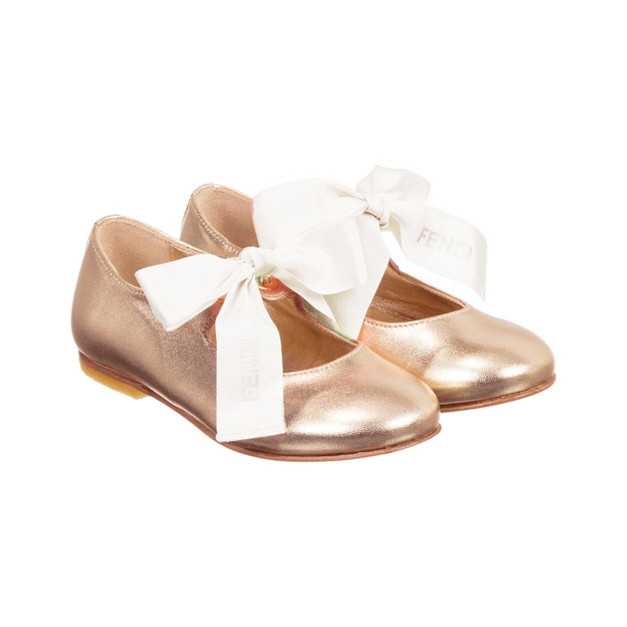 Girls Champagne Shoes
