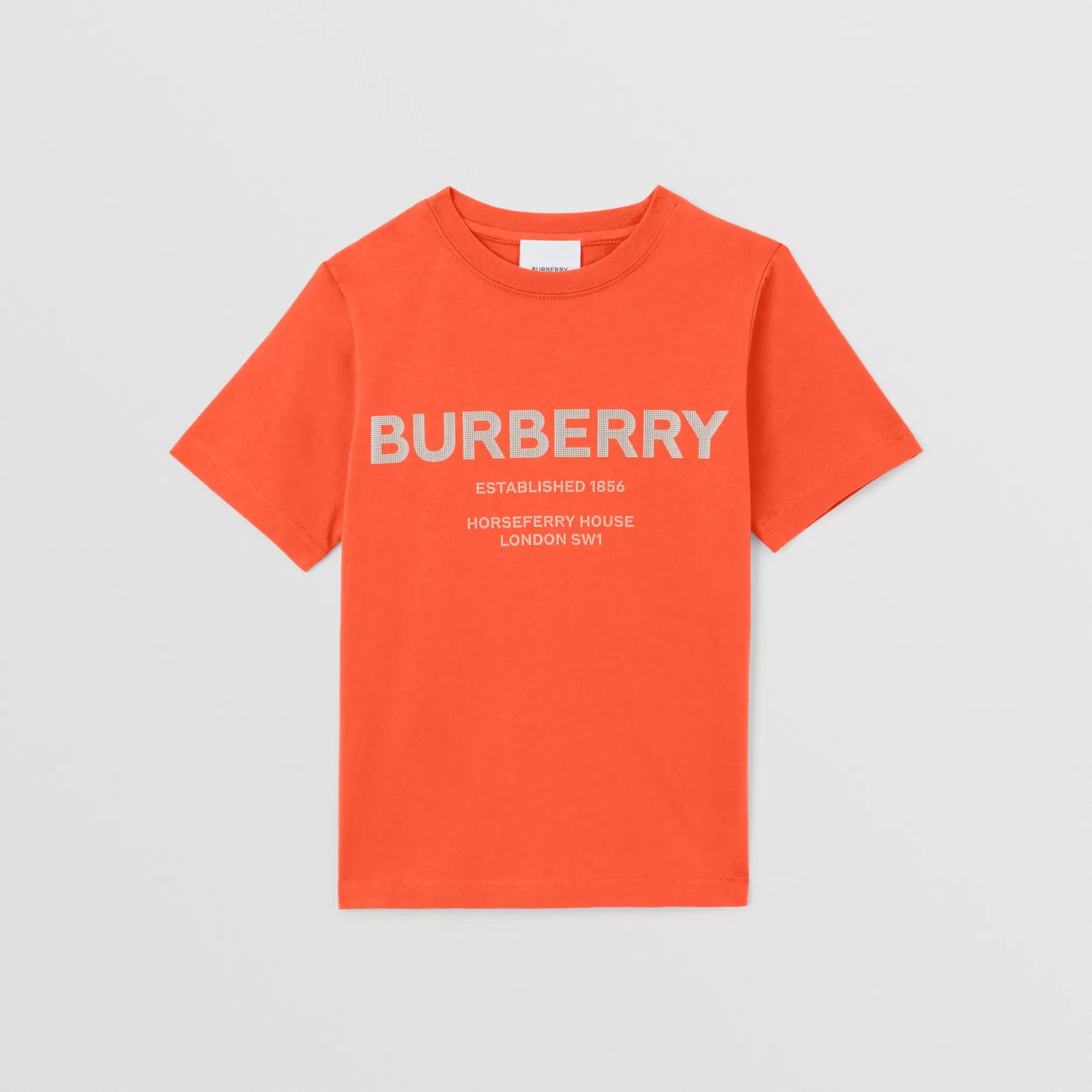 Boy & Girls Orange Cotton T-Shirts