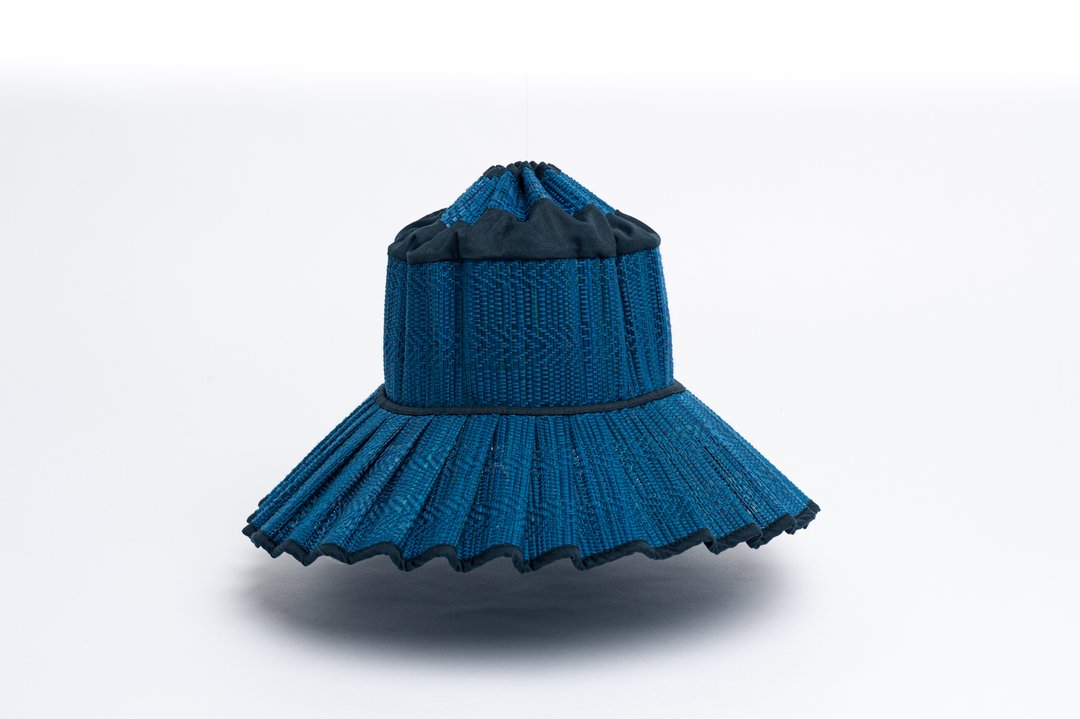 Ladies Sea Blue Boro Capri Hat