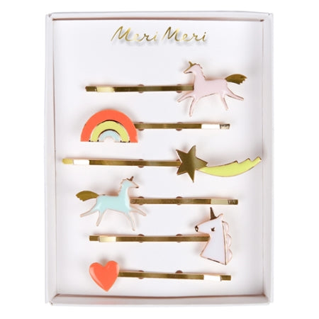 Unicorn Hair Clips(6 Pieces)