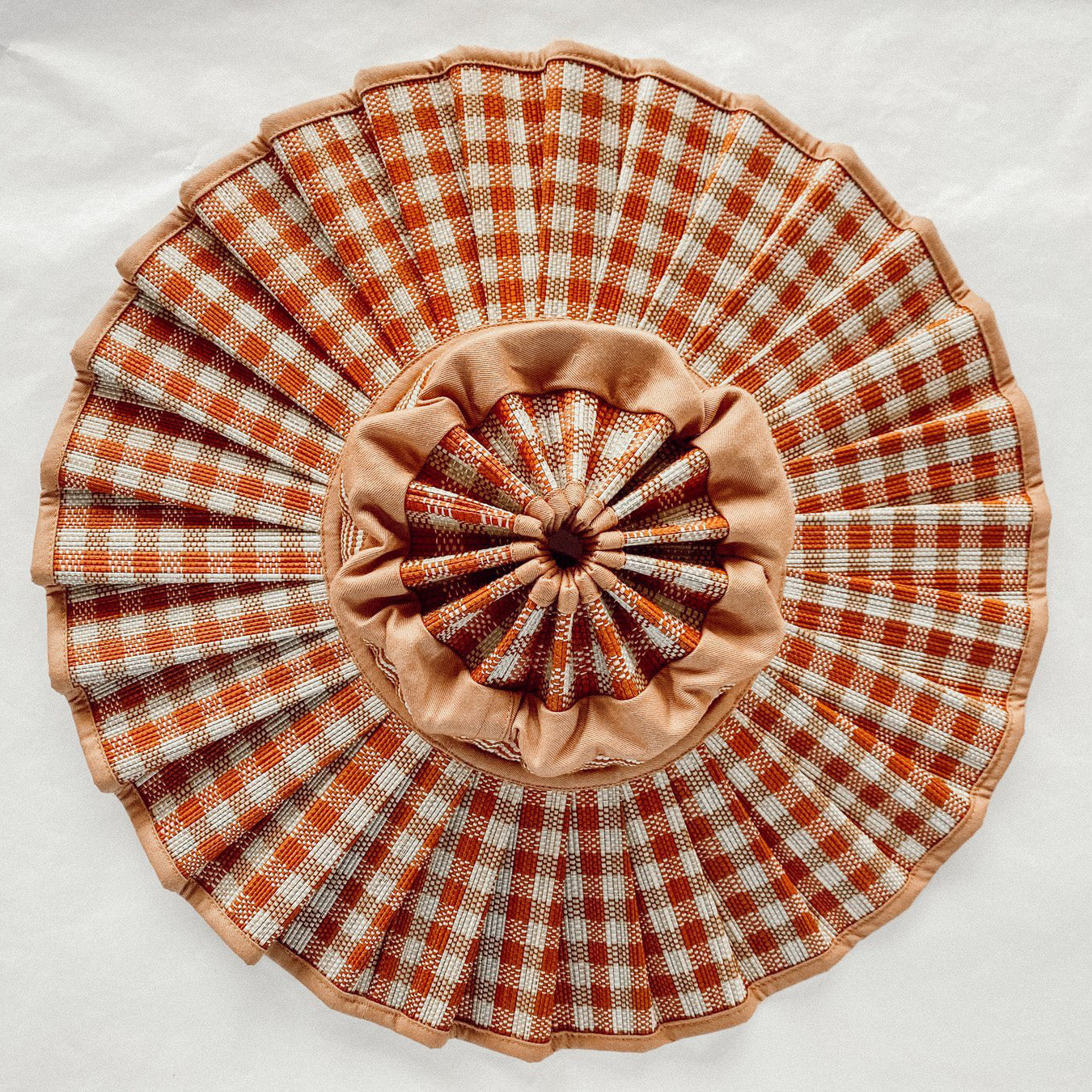 Girls Orange 'Capri' Hat