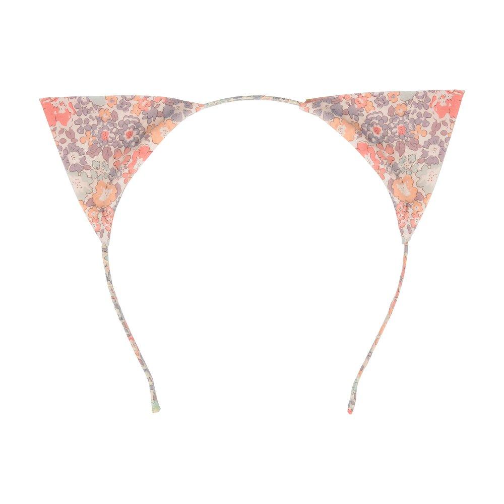 Floral Cat Ear Headband