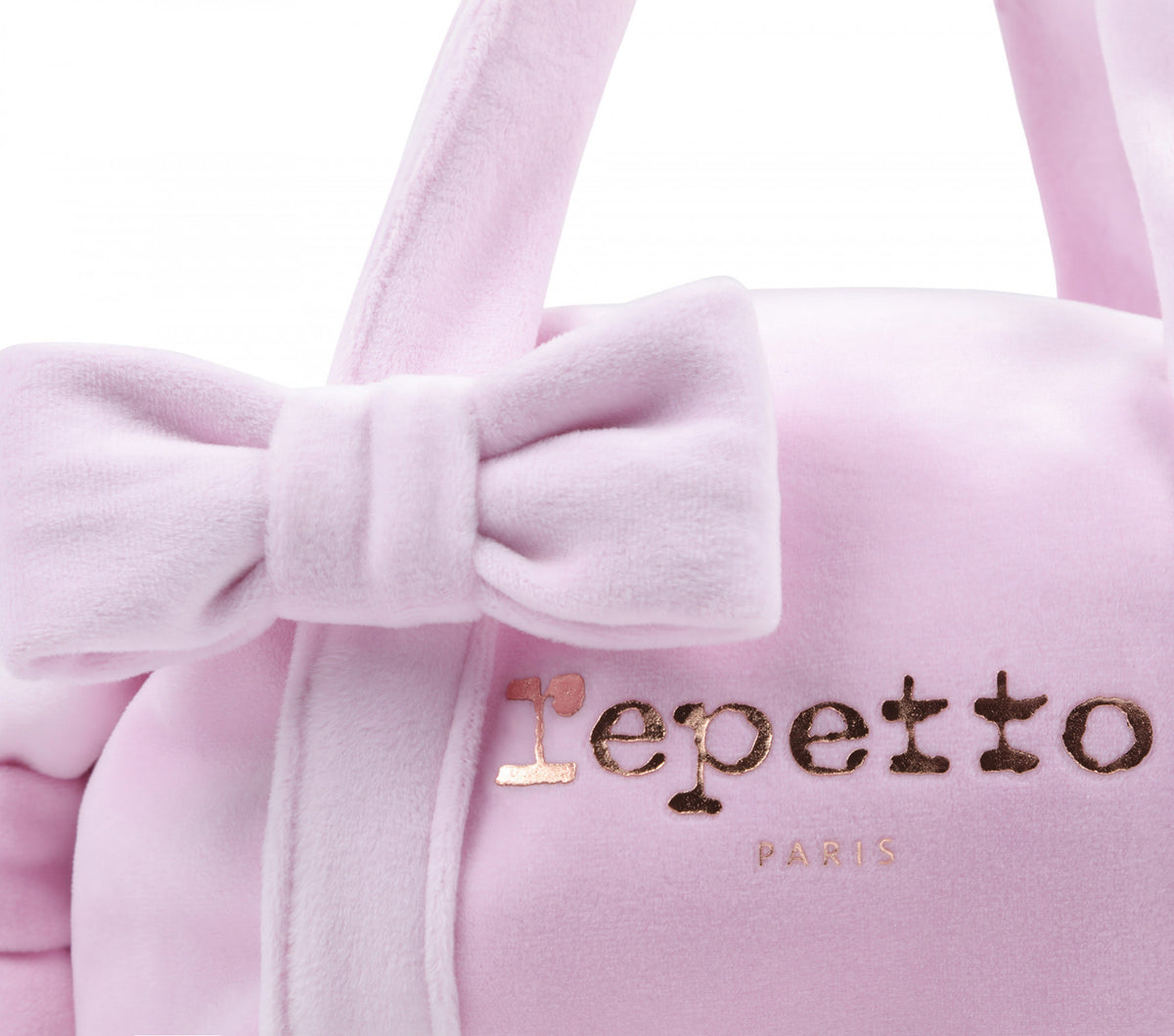 Sac de ballet rose à nœud papillon pour filles
