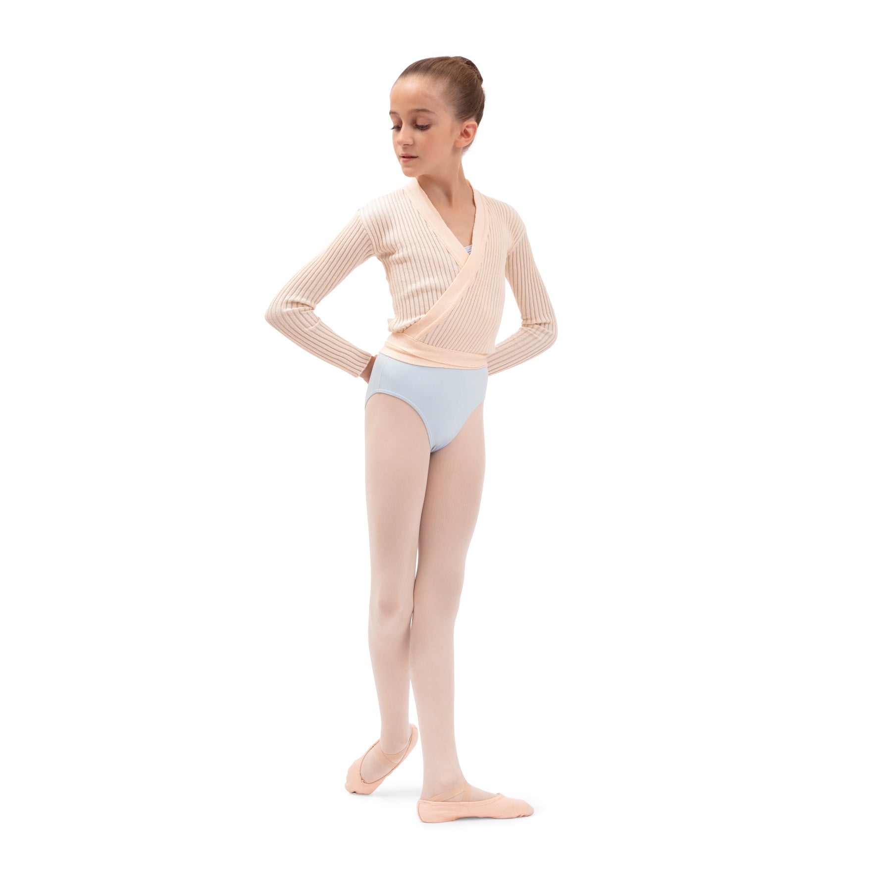 Girls Light Pink Ballet Top