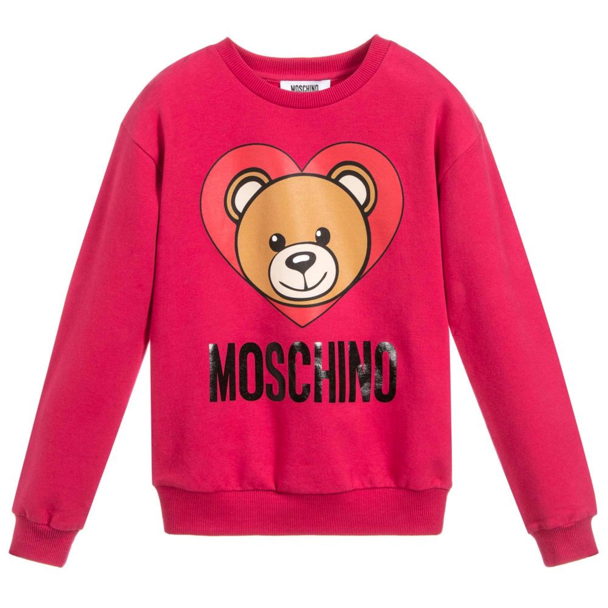 Girls Cherrish Red Cotton Sweatshirt