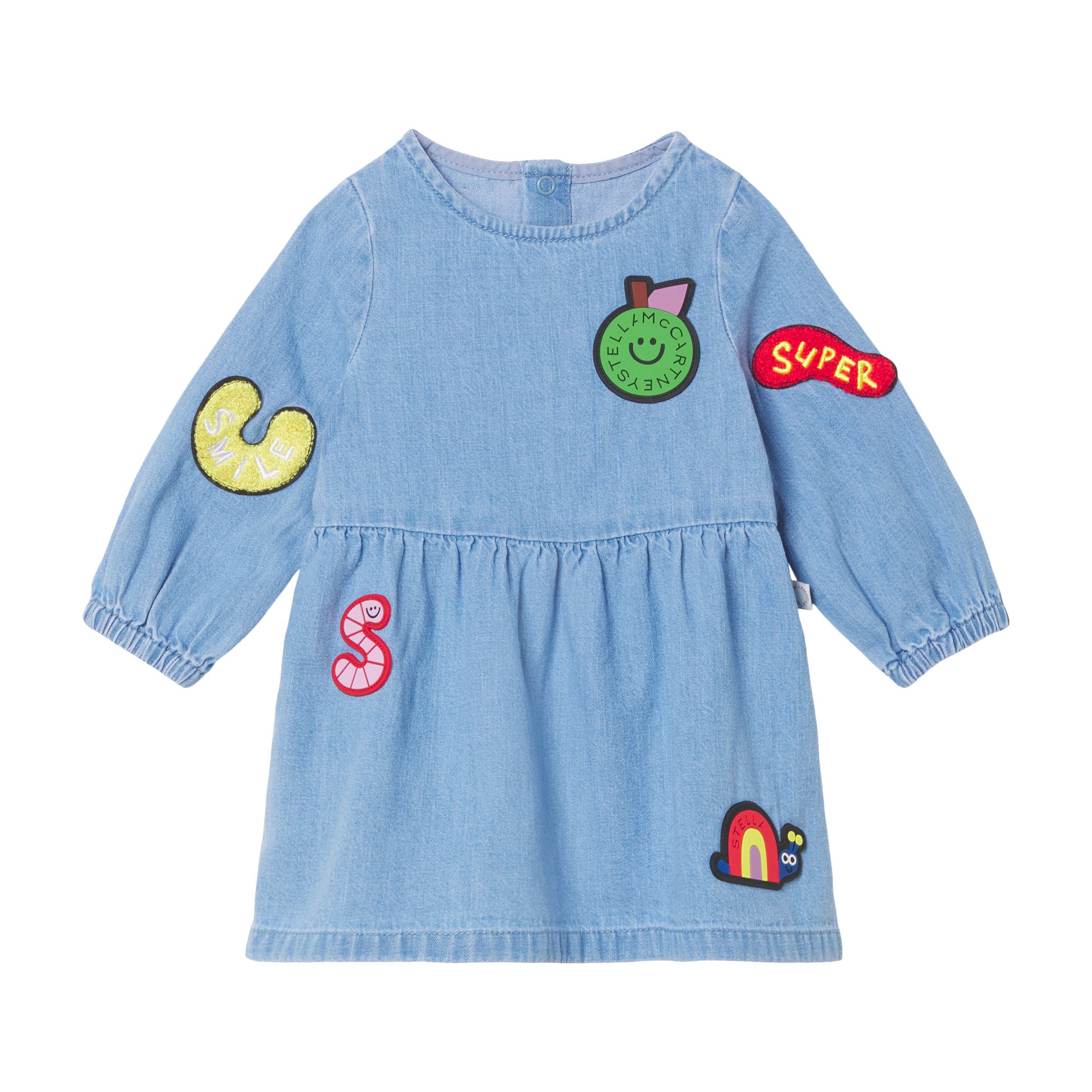 Baby Girls Blue Denim Dress