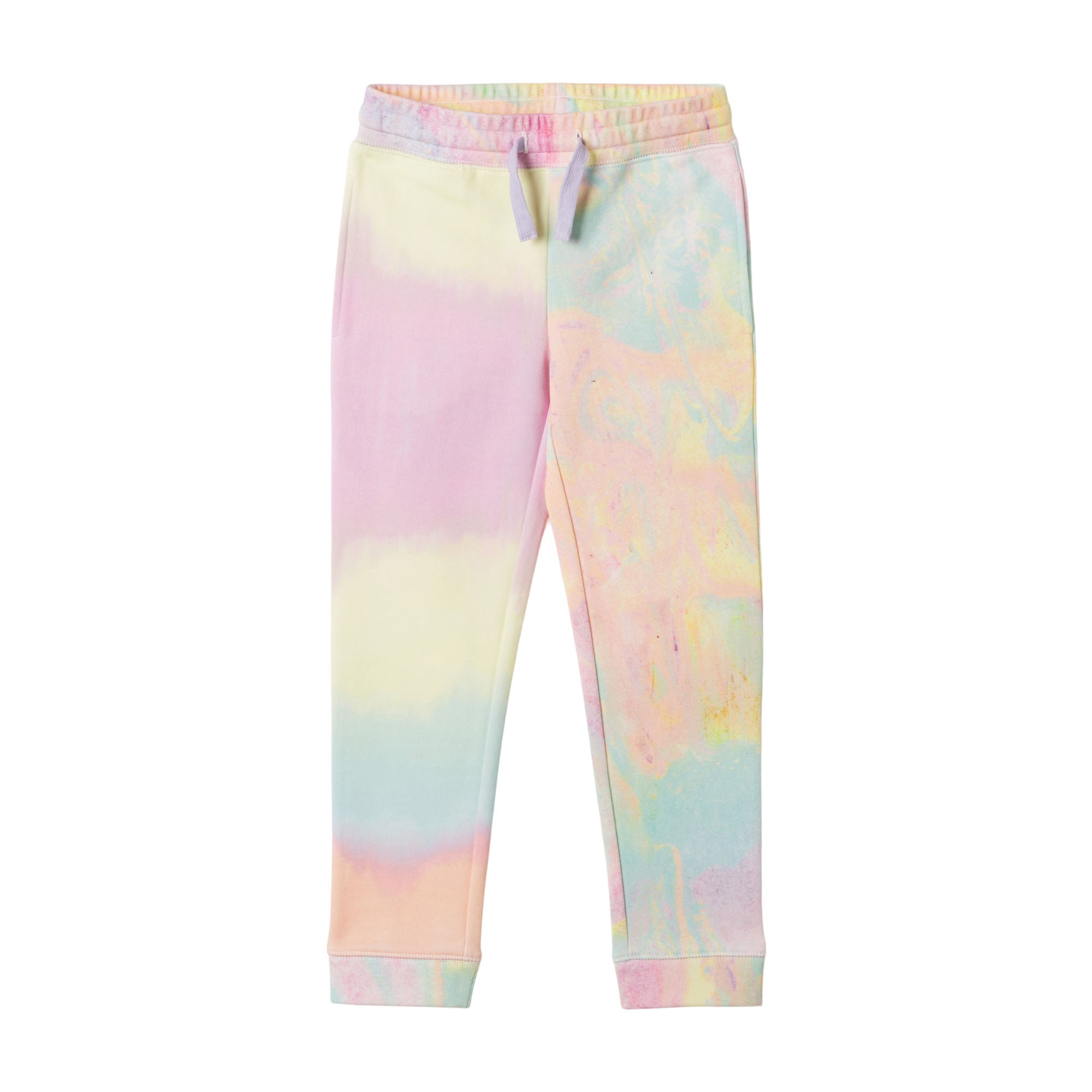 Girls Multicolor Cotton Trousers