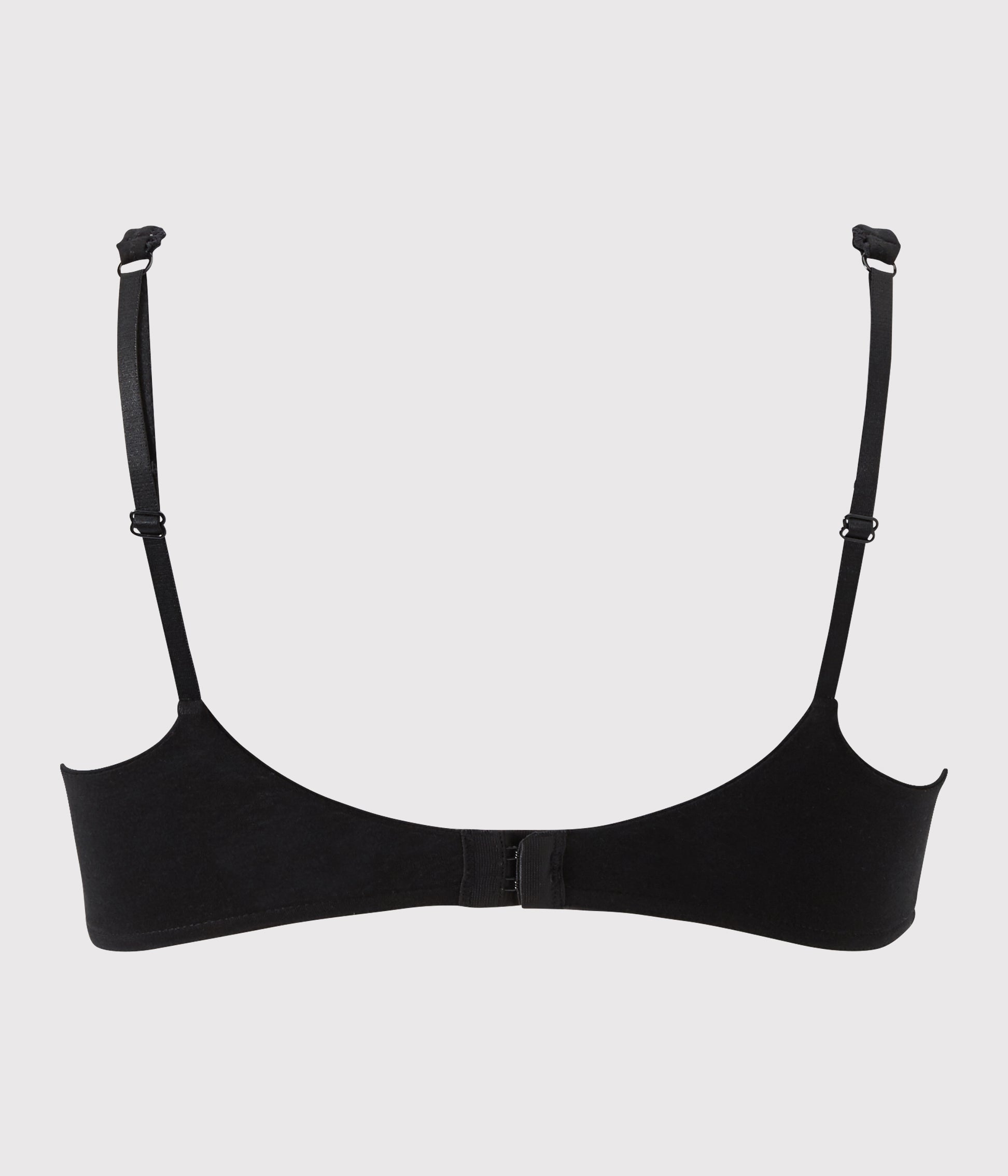 Girls Black Cotton Underwear